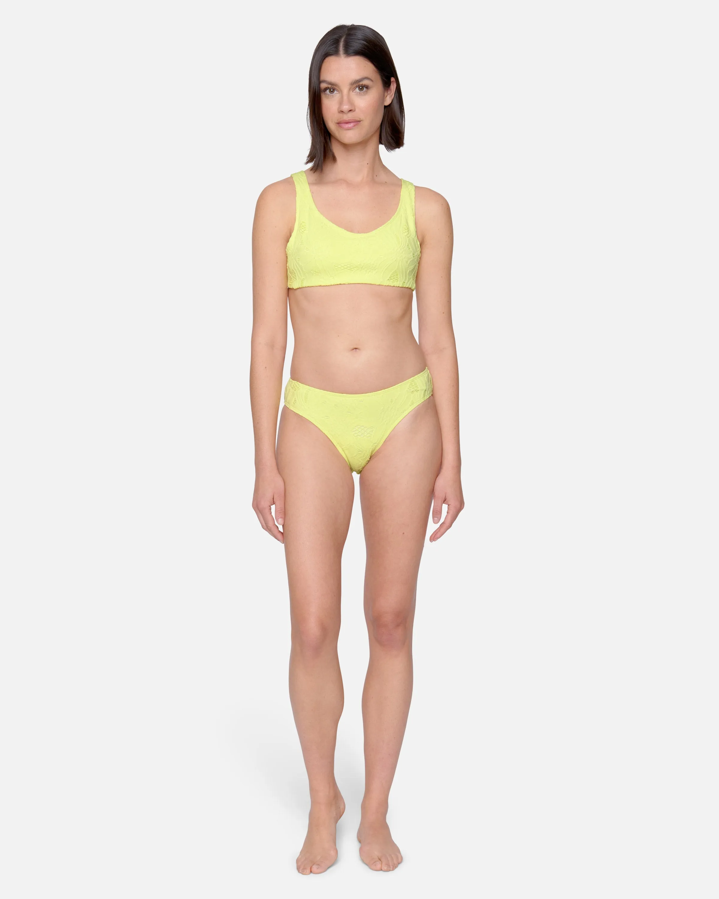 Crochet Mid Rise Cheeky Bottom sold by Hurley product image thumbnail 5