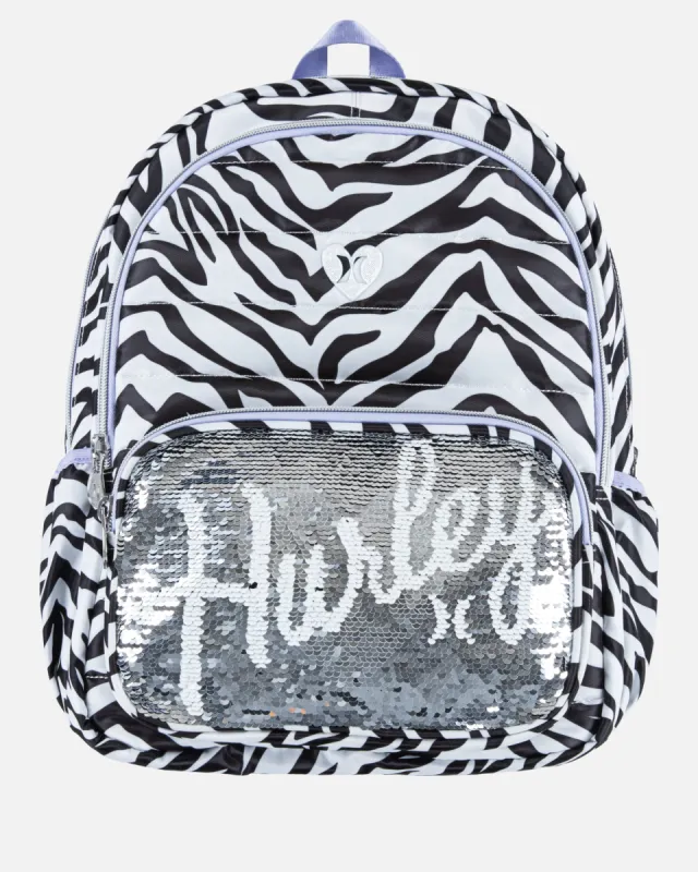 Girls' Flip Sequin Pocket Backpack made by Haddad