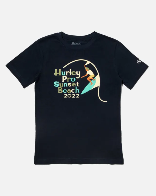 Boys' Hurley Pro Sunset Beach Short Sleeve T-Shirt sold by Hurley