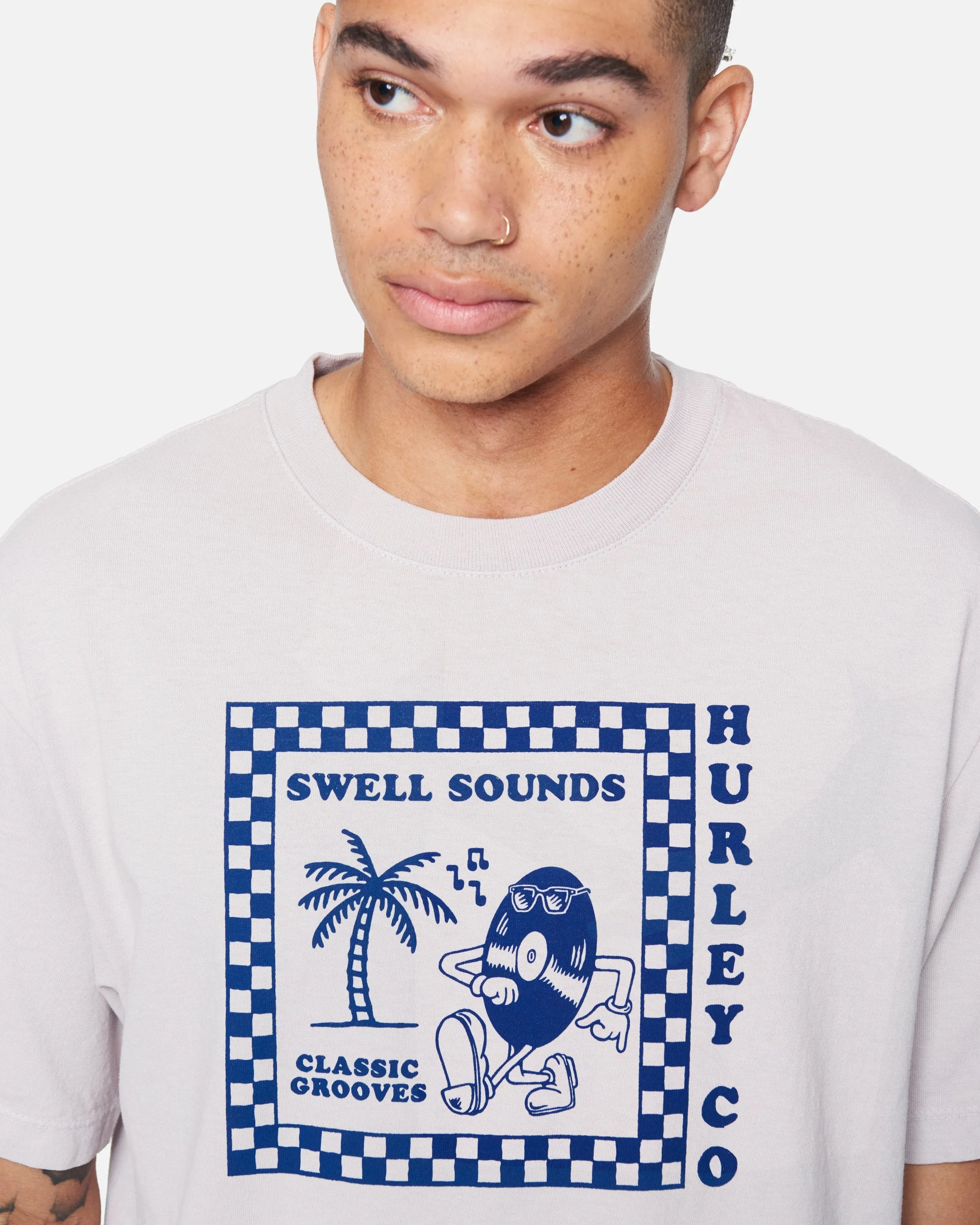 Boxy Swell Sounds Short Sleeve T-Shirt sold by Hurley product image thumbnail 5