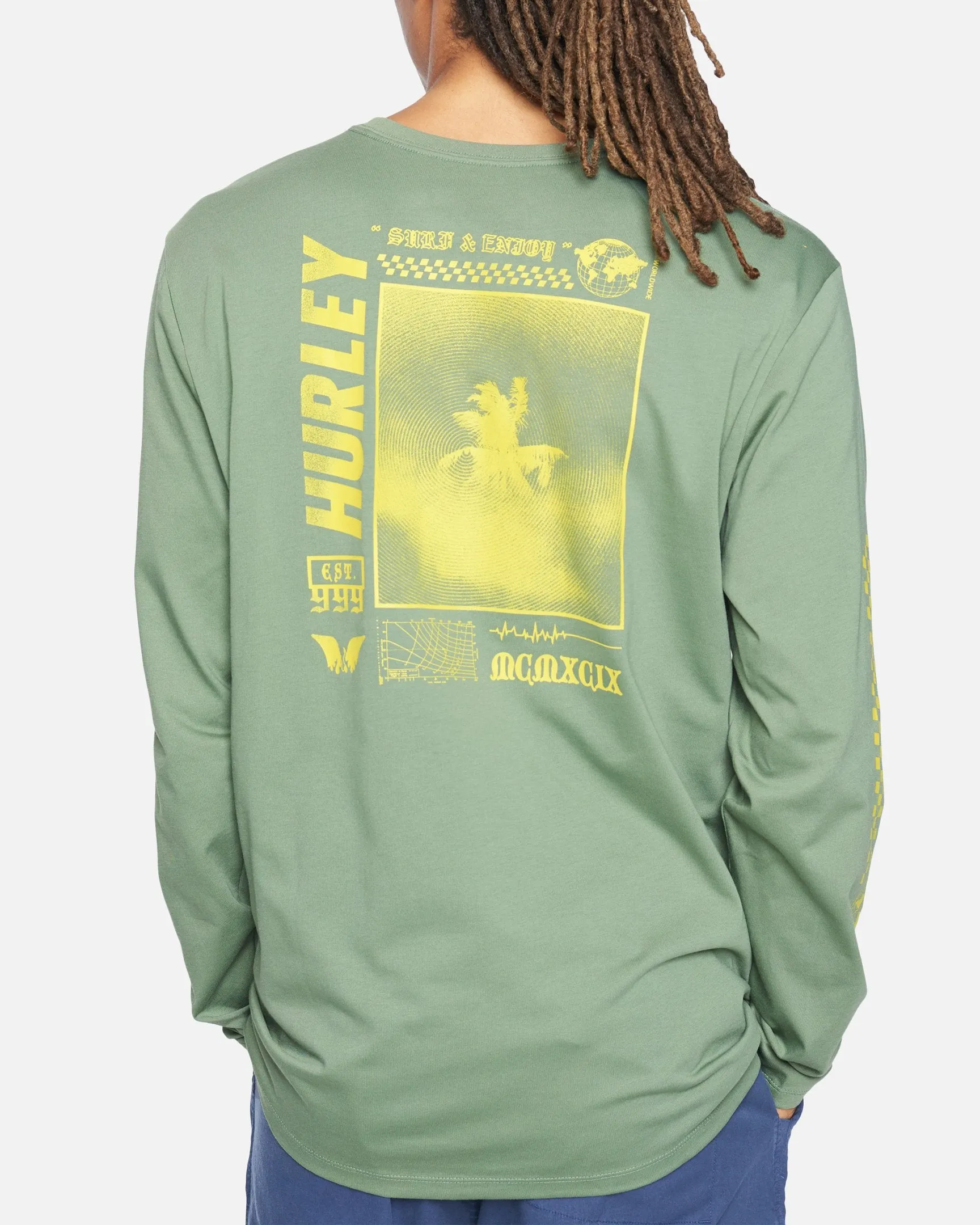Everyday Explore Palm Trip Long Sleeve T-Shirt sold by Hurley product image thumbnail 3