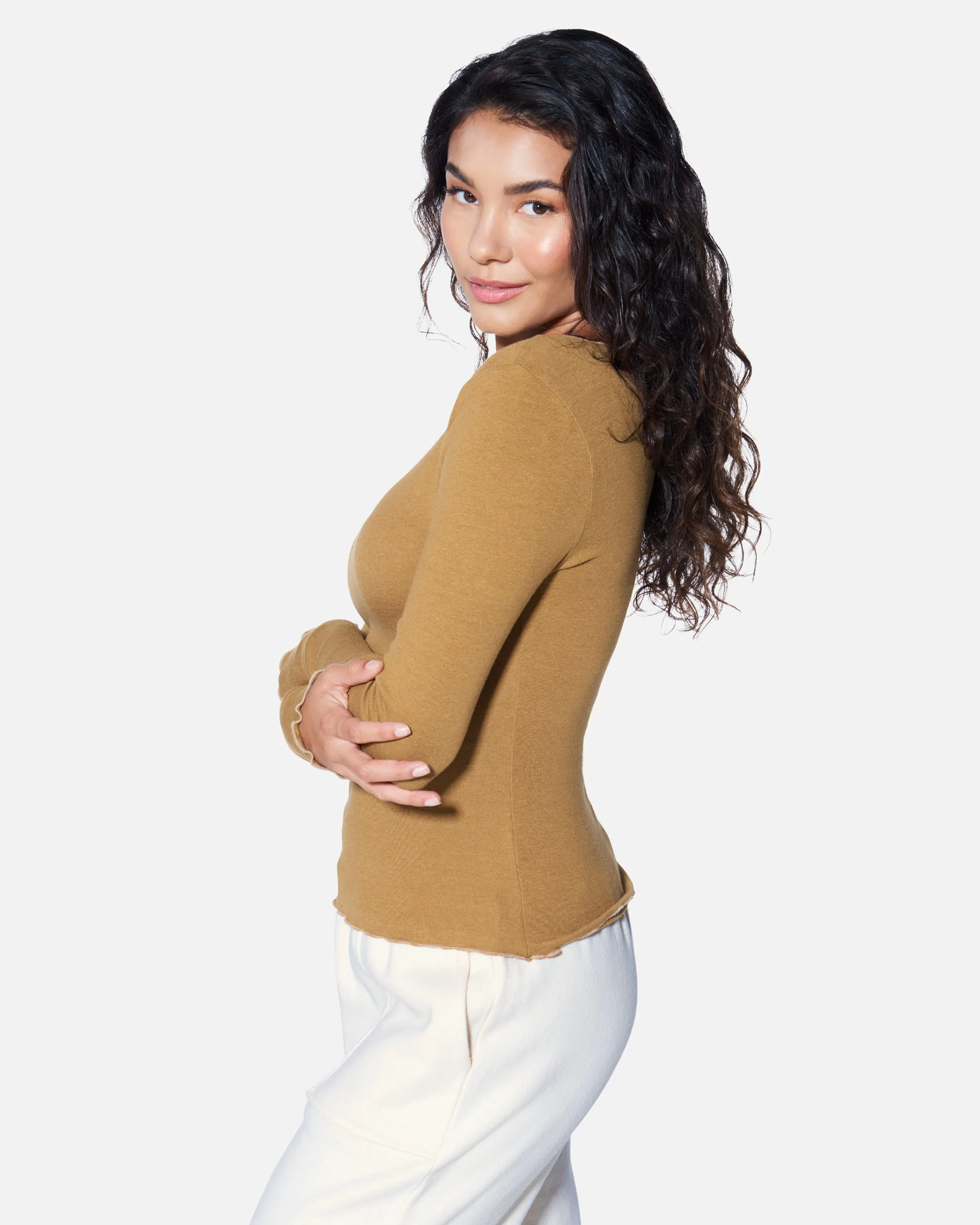 ESSENTIAL EVERYDAY LONG SLEEVE TOP sold by Hurley product image thumbnail 3
