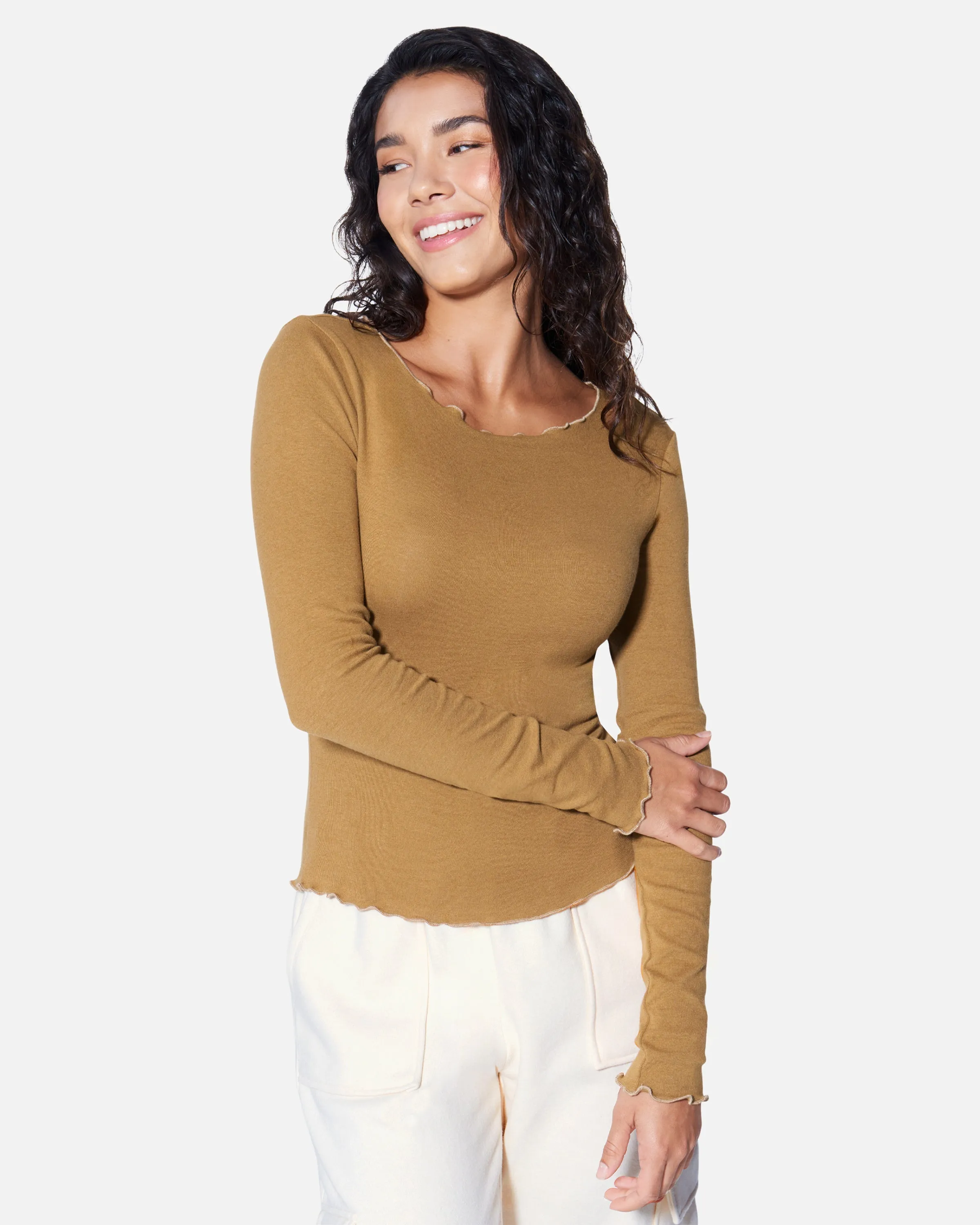 ESSENTIAL EVERYDAY LONG SLEEVE TOP sold by Hurley