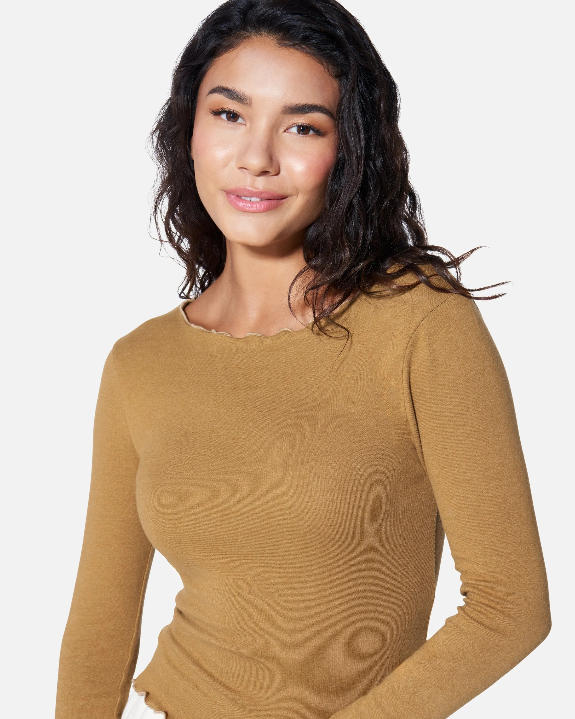 ESSENTIAL EVERYDAY LONG SLEEVE TOP sold by Hurley product image thumbnail 4