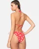 Star Spangled Reversible Slider Tie Side Cheeky Bikini Bottom sold by Hurley
