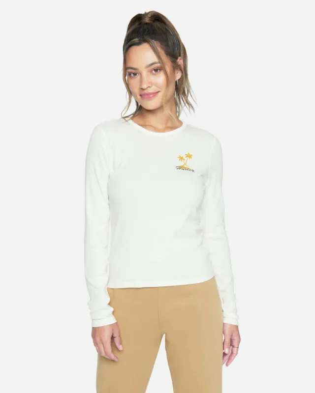 SNA LONG SLEEVE RIB BABY TEE sold by Hurley