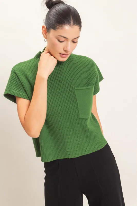 Ribbed Dolman Sweater made by HYFVE