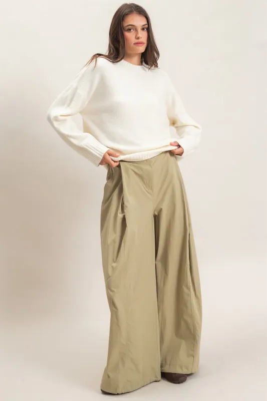 High-Waist Wide-Leg Pants made by HYFVE