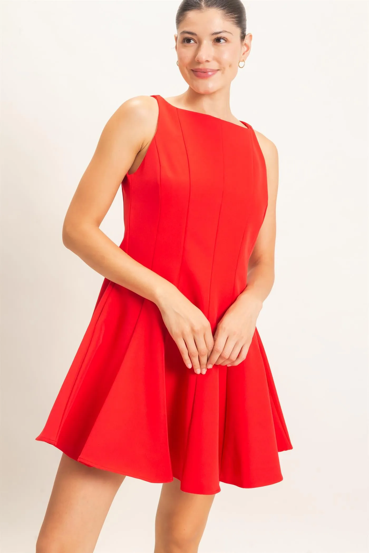 Sleeveless Fit And Flare Dress sold by HYFVE