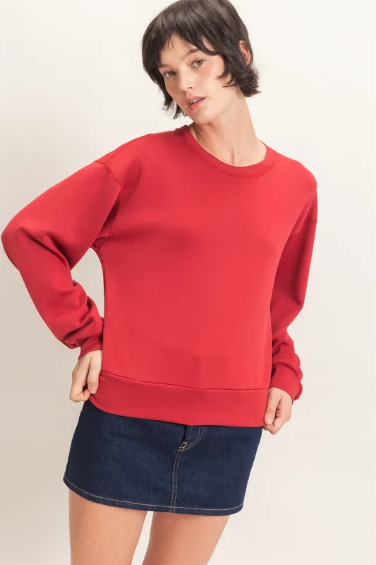 Crew Neck Sweatshirt made by Double Zero
