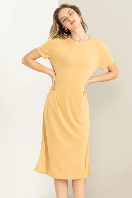 Midi T-Shirt Dress made by Double Zero
