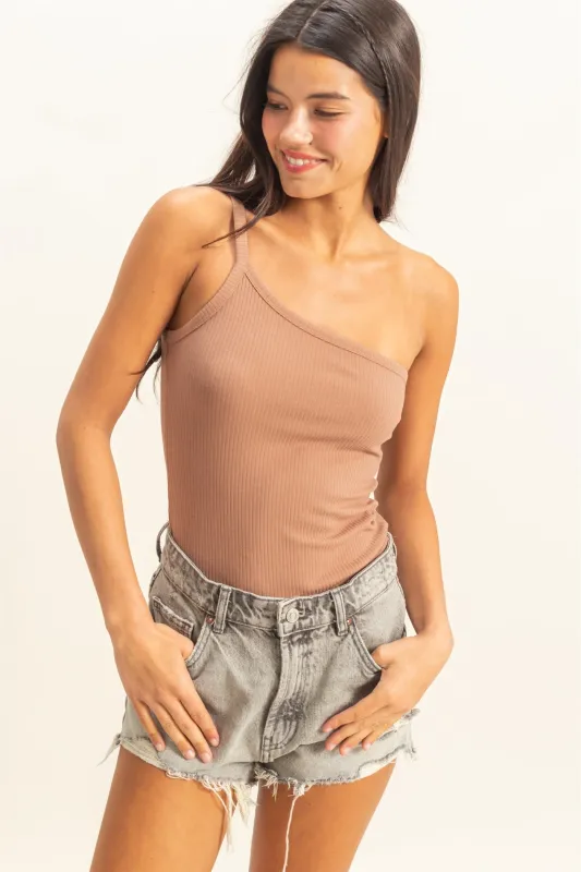 Heavenly Love One-Shoulder Cami Top made by Double Zero