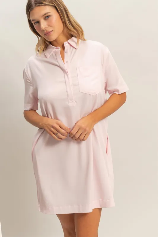 Collared Shirt Dress made by HYFVE