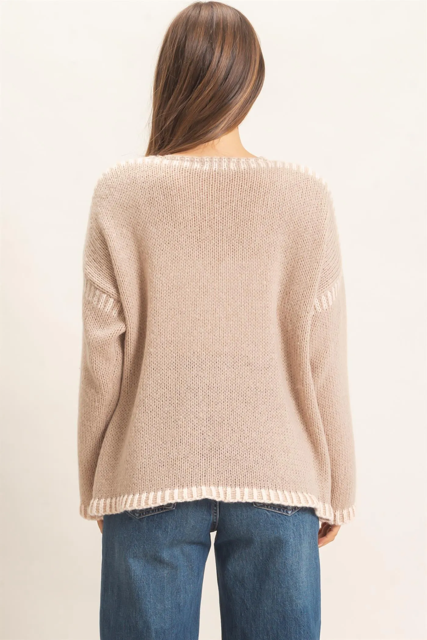 Open Front Tie Cardigan sold by HYFVE product image thumbnail 4