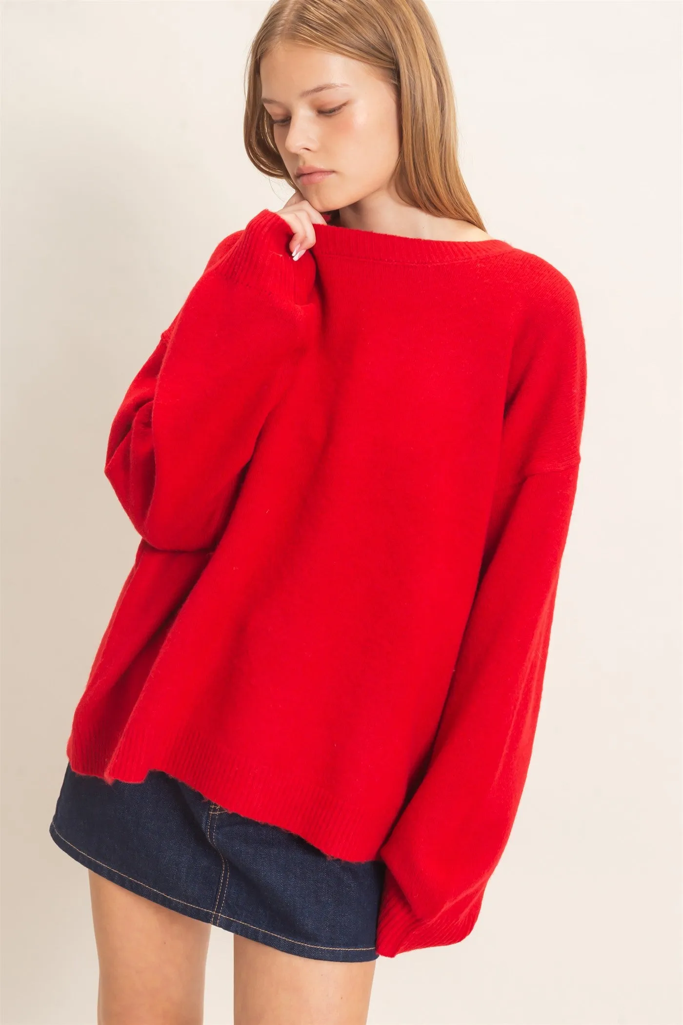 Open Back Sweater With Organza Bows sold by HYFVE product image thumbnail 5