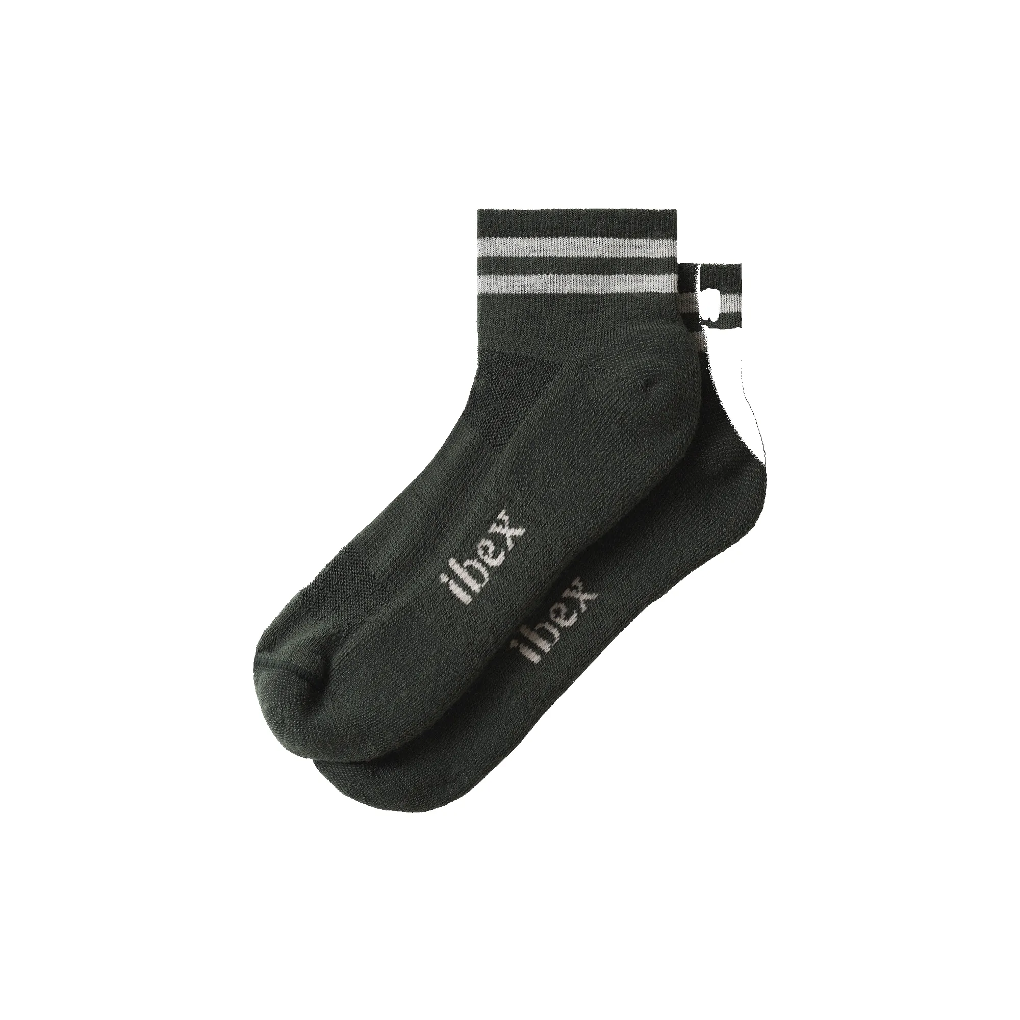 Light Cushion Performance 1/4 Sock sold by Ibex product image thumbnail 3