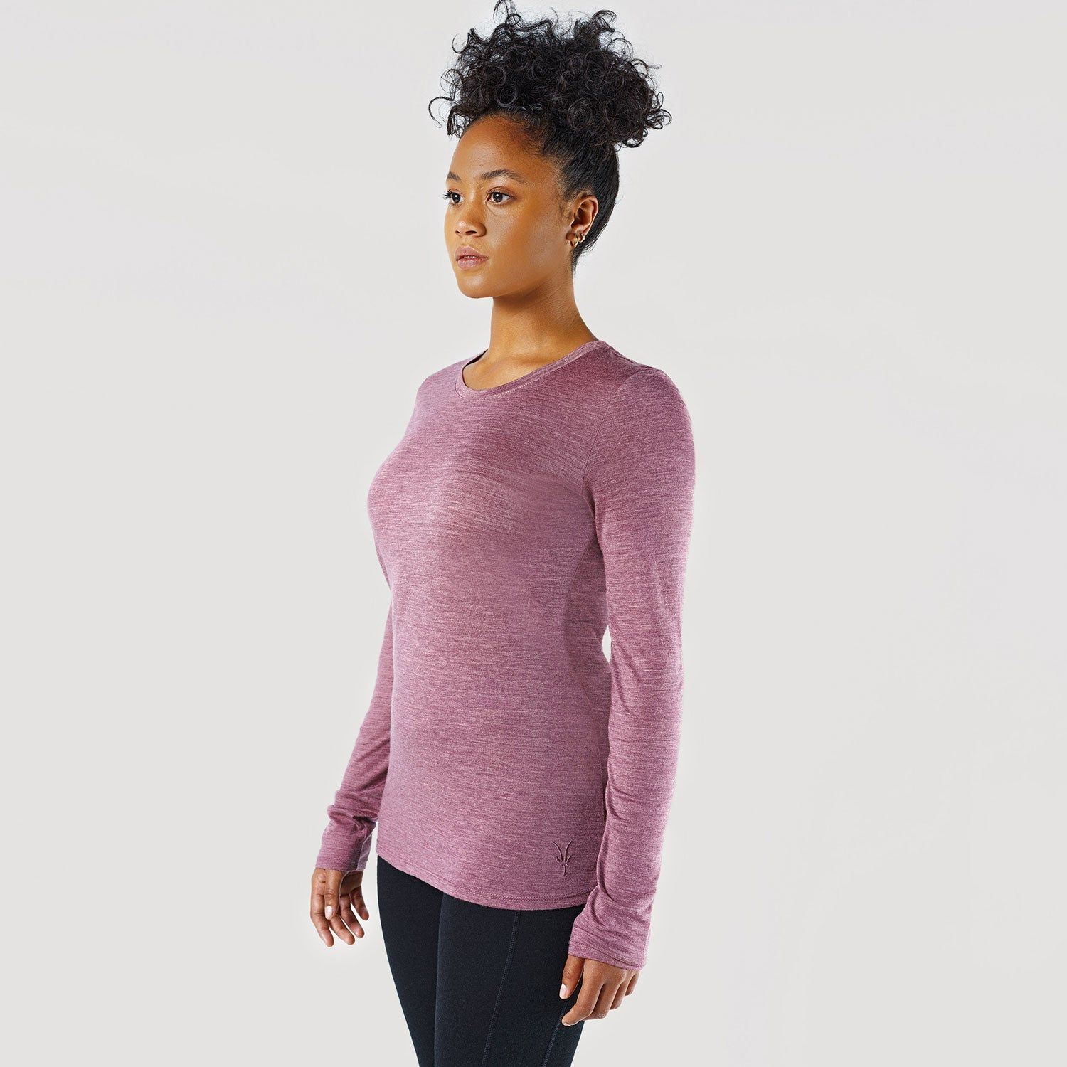Women's Merino Tencel Long Sleeve Tee sold by Ibex product image thumbnail 2