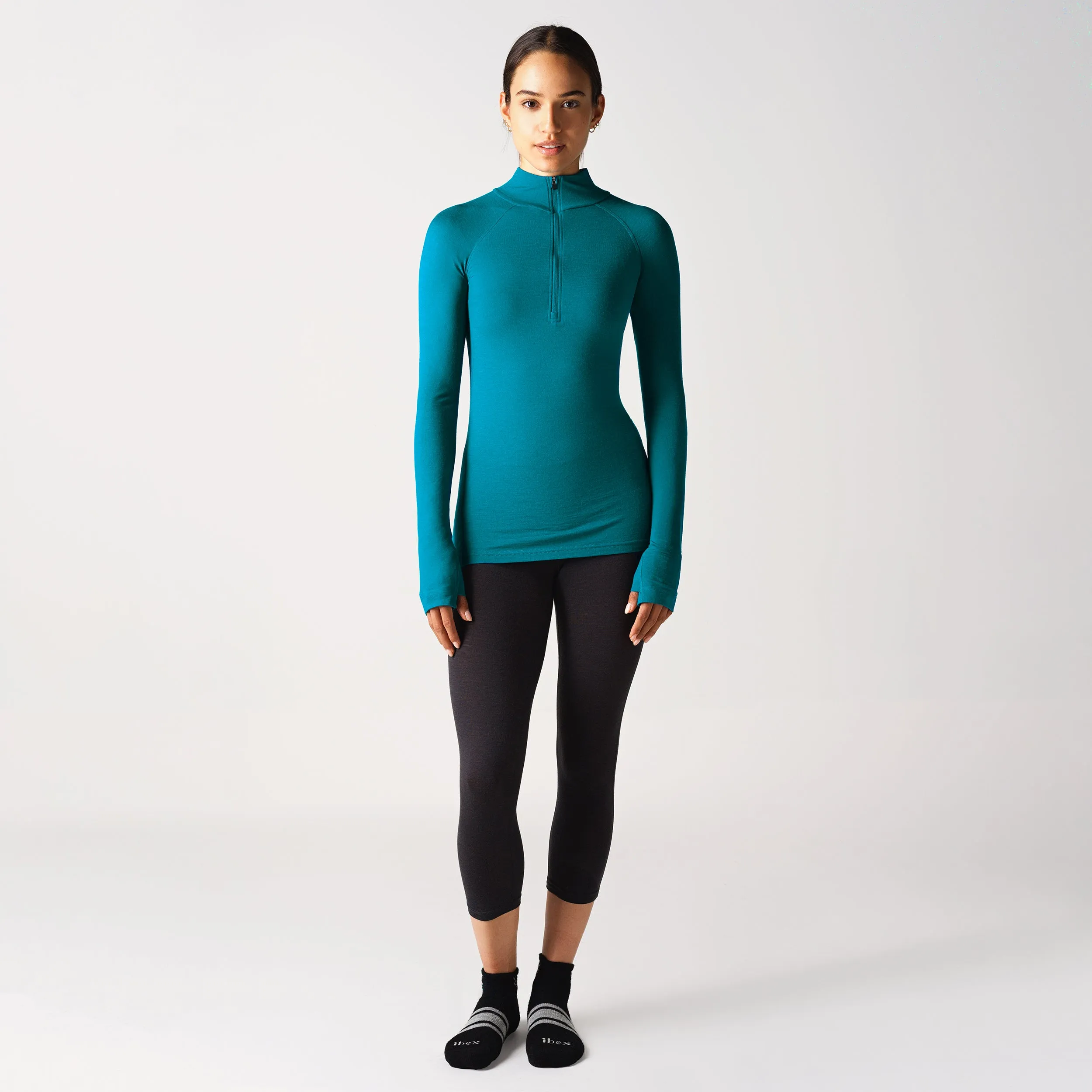 Women's Woolies Pro Tech 3/4 Length Bottom sold by Ibex product image thumbnail 2