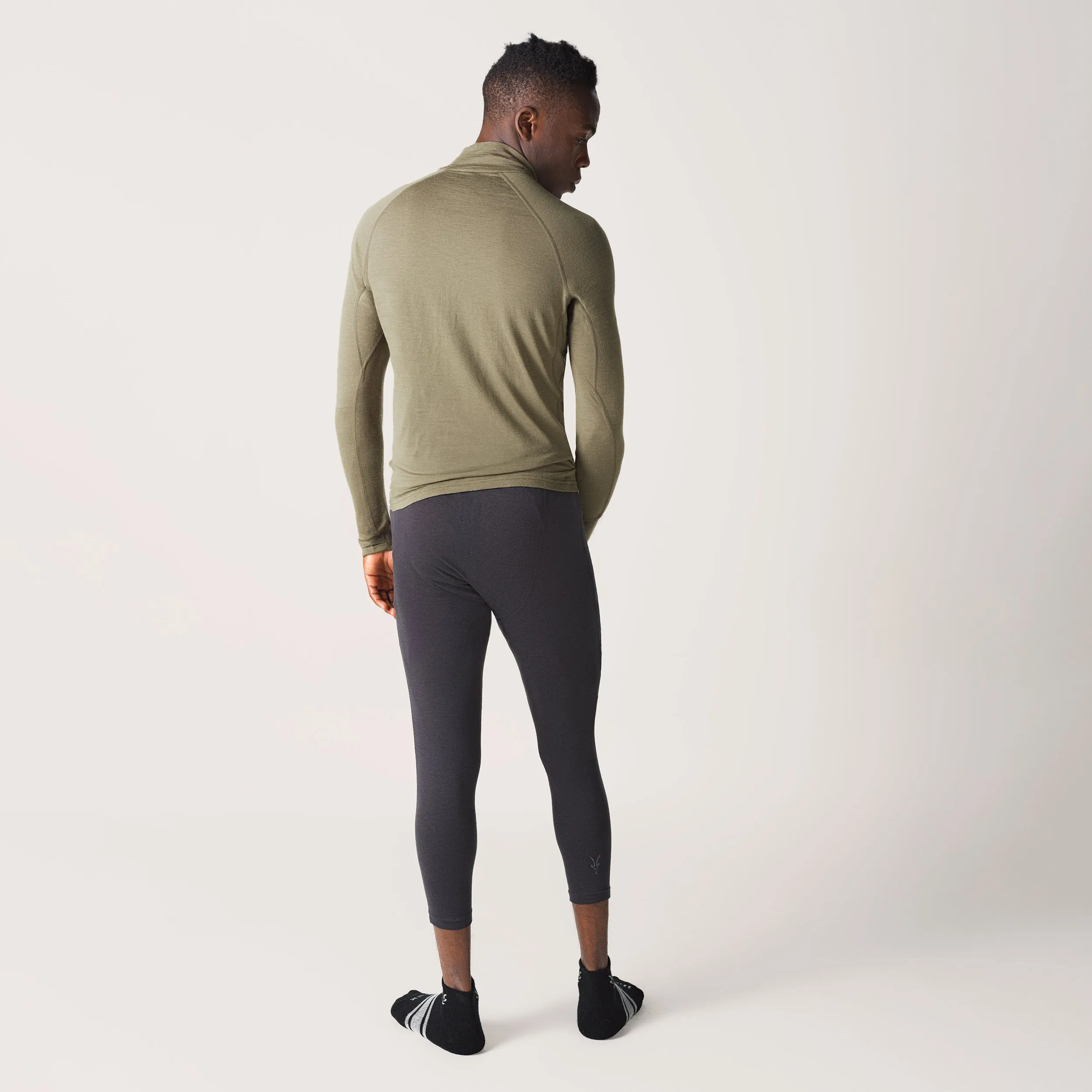 Men's Woolies Pro Tech 3/4 Length Bottom sold by Ibex product image thumbnail 3