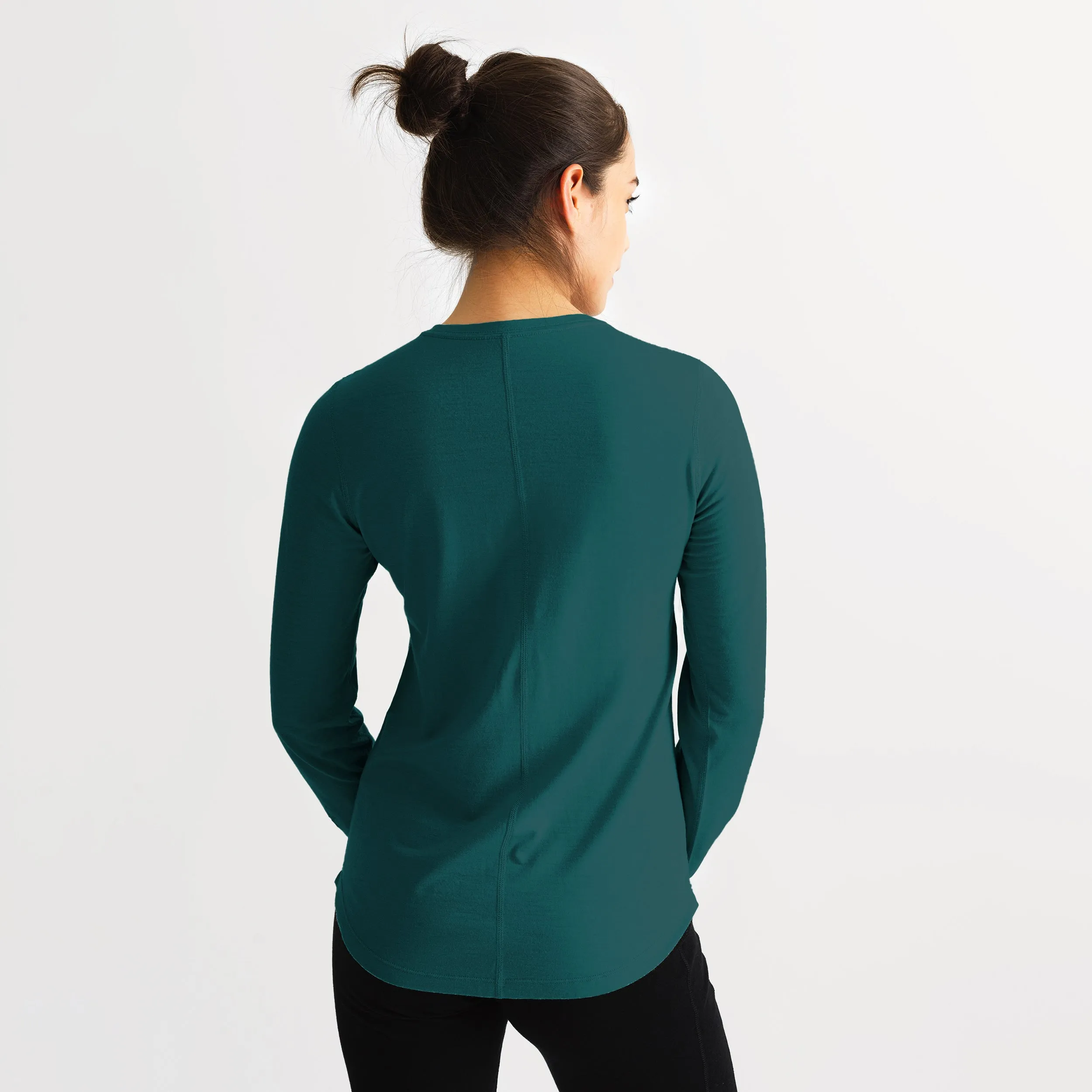 Women's Travel Henley Long Sleeve sold by Ibex product image thumbnail 5