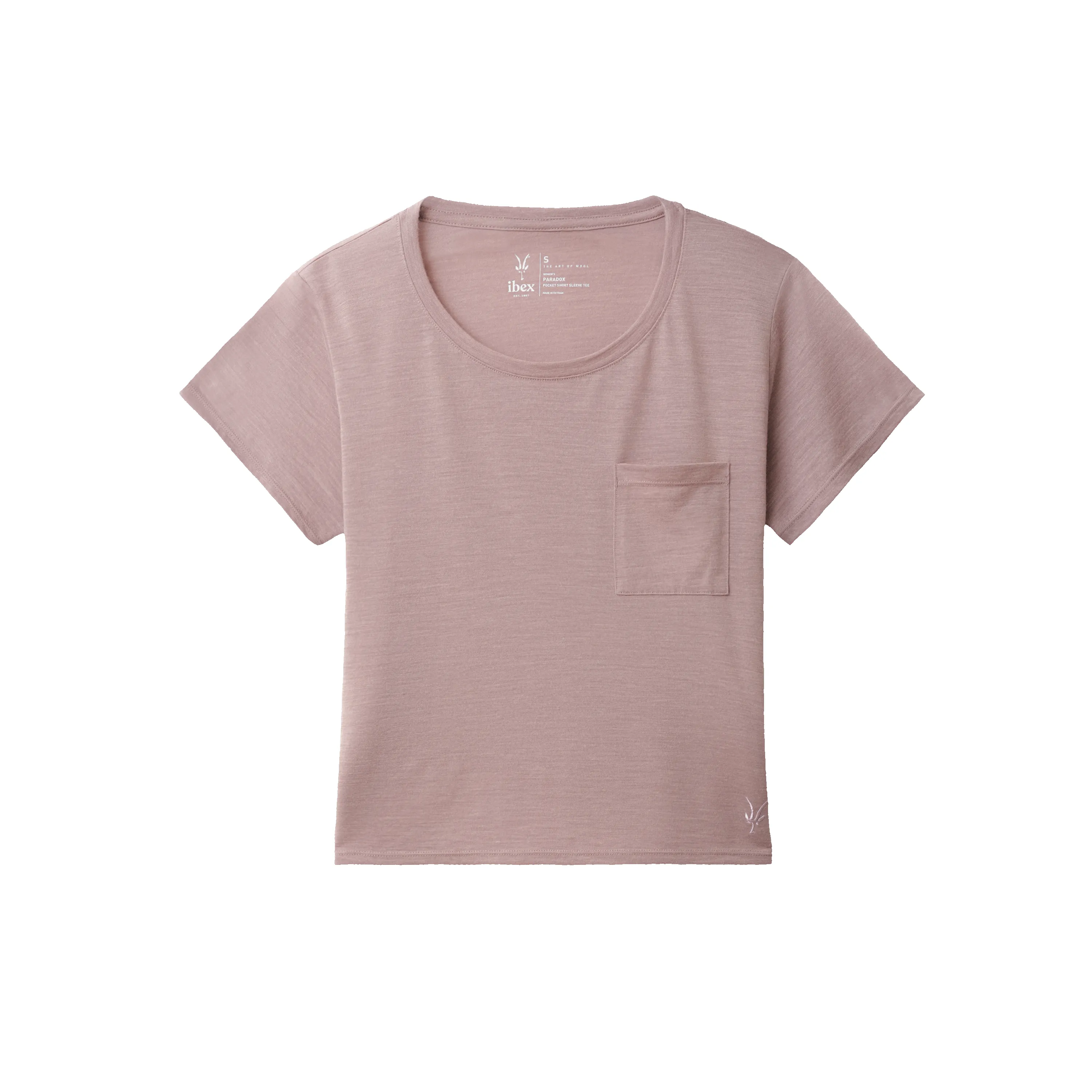 Women's Paradox Pocket Short Sleeve Tee sold by Ibex product image thumbnail 2