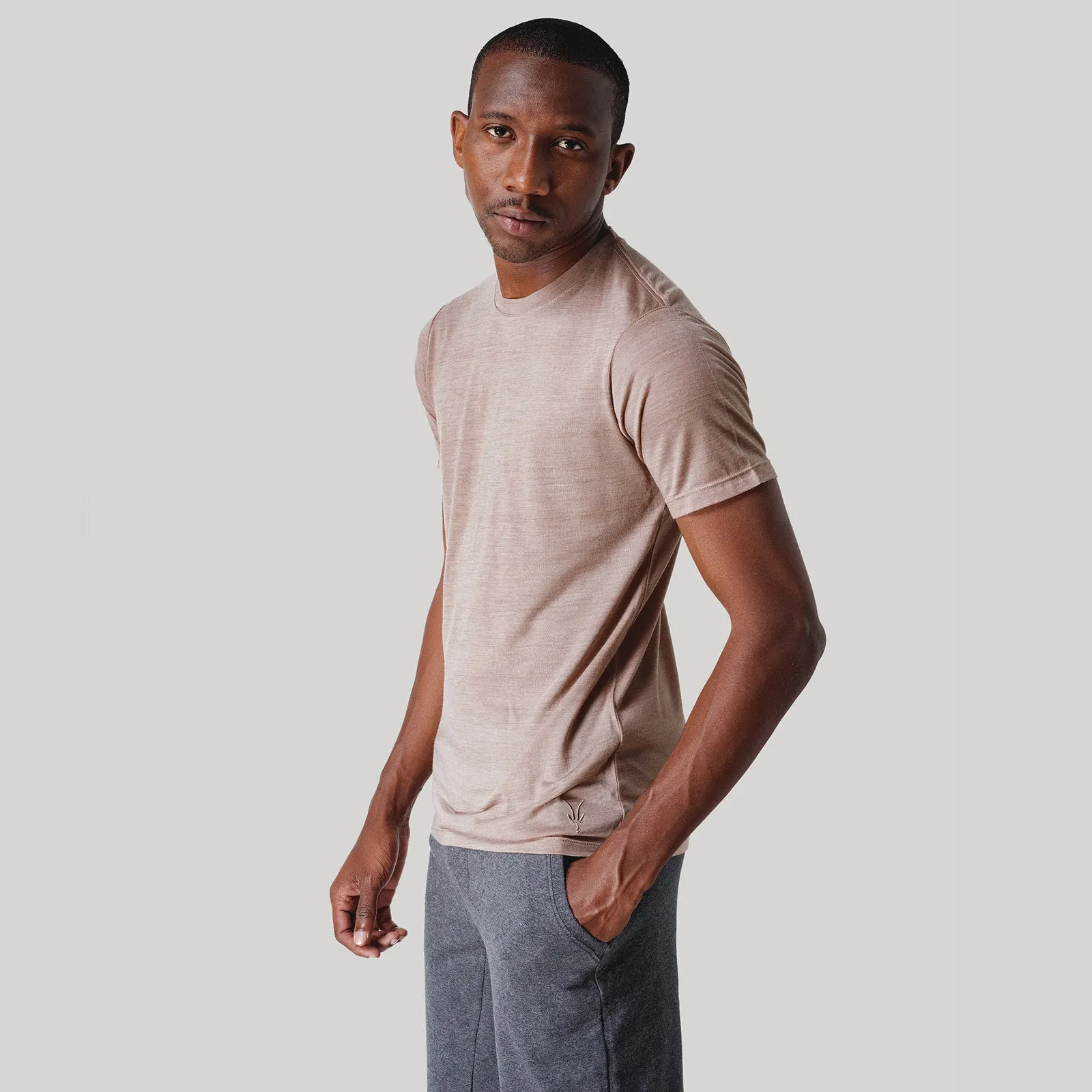 Men's Merino Tencel Short Sleeve Tee sold by Ibex product image thumbnail 2