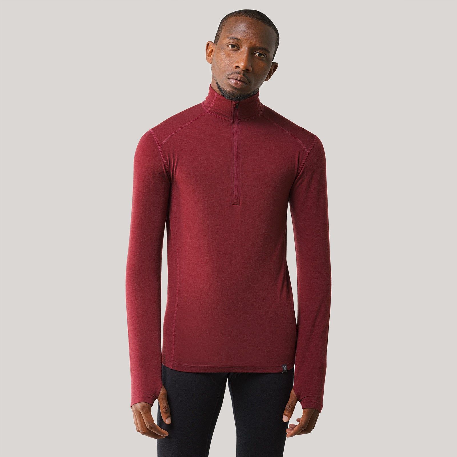 Men's Woolies Tech Long Sleeve 1/4 Zip sold by Ibex product image thumbnail 5
