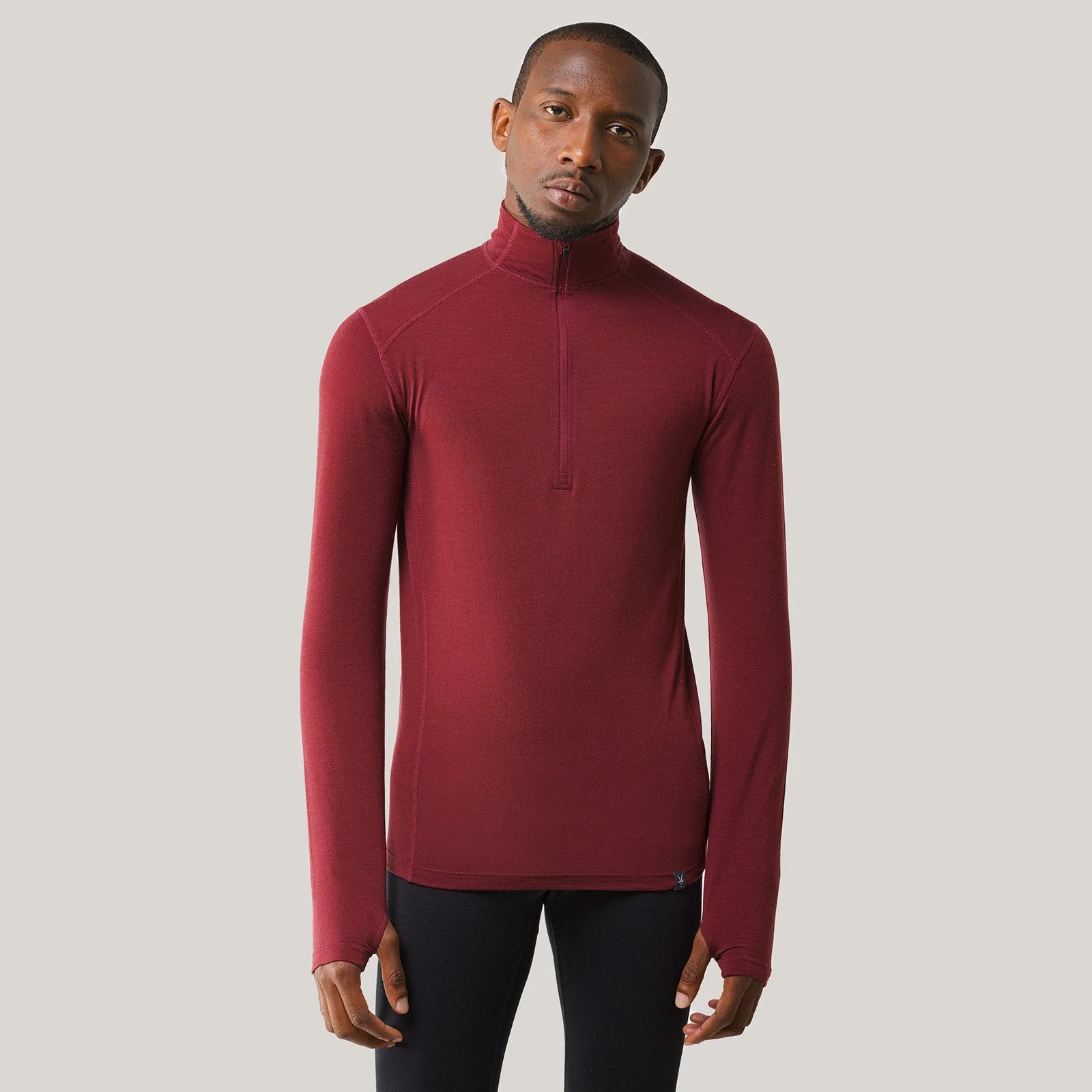 Men's Woolies Tech Long Sleeve 1/4 Zip sold by Ibex product image thumbnail 2