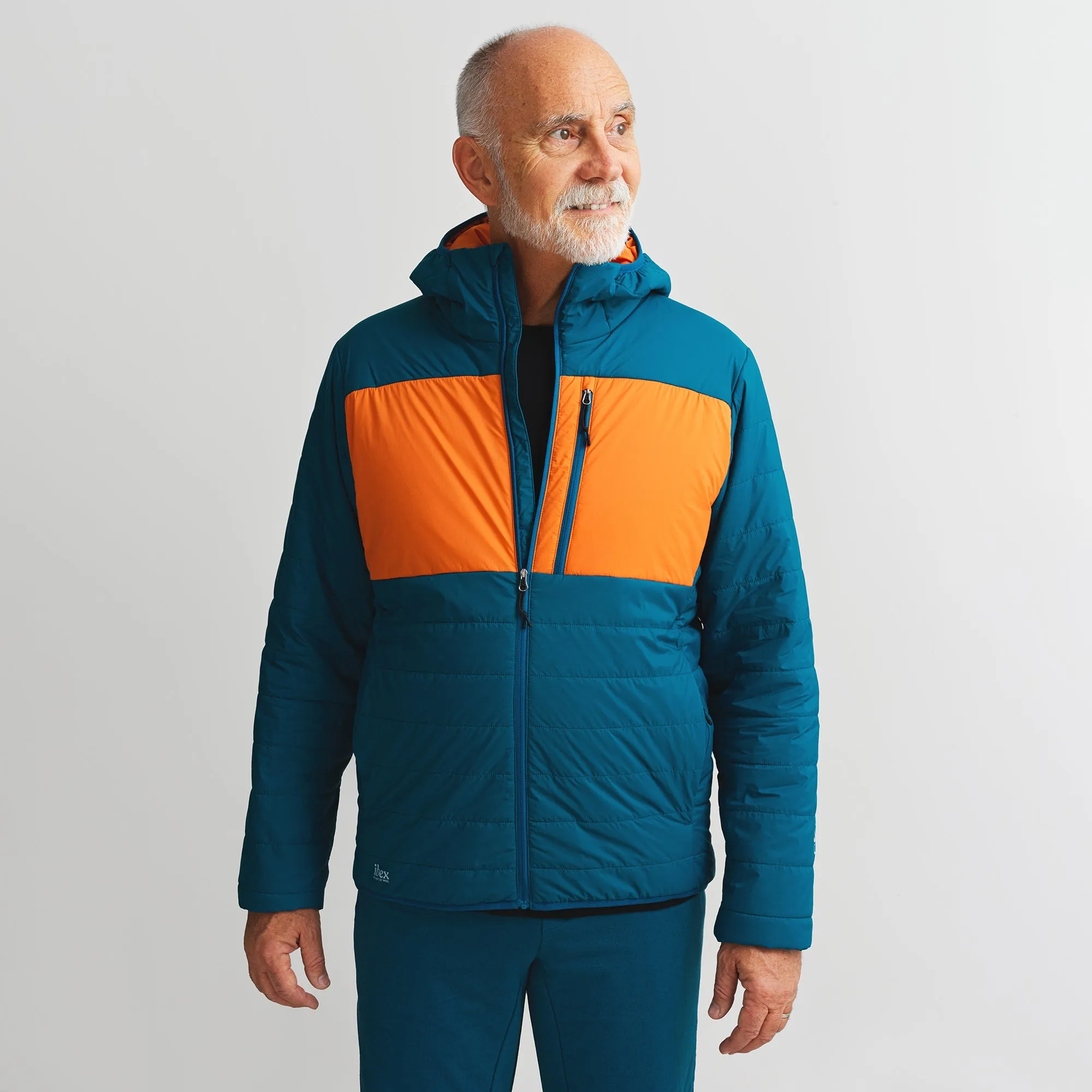 Men's Wool Aire Hoodie sold by Ibex product image thumbnail 4