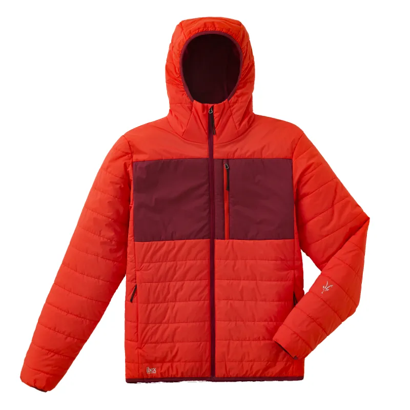 Men's Wool Aire Hoodie made by Ibex
