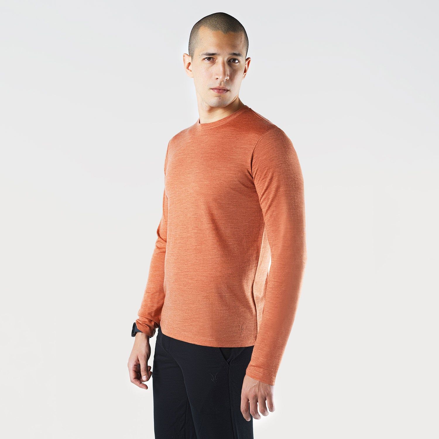 Men's Merino Tencel Long Sleeve Tee sold by Ibex product image thumbnail 2