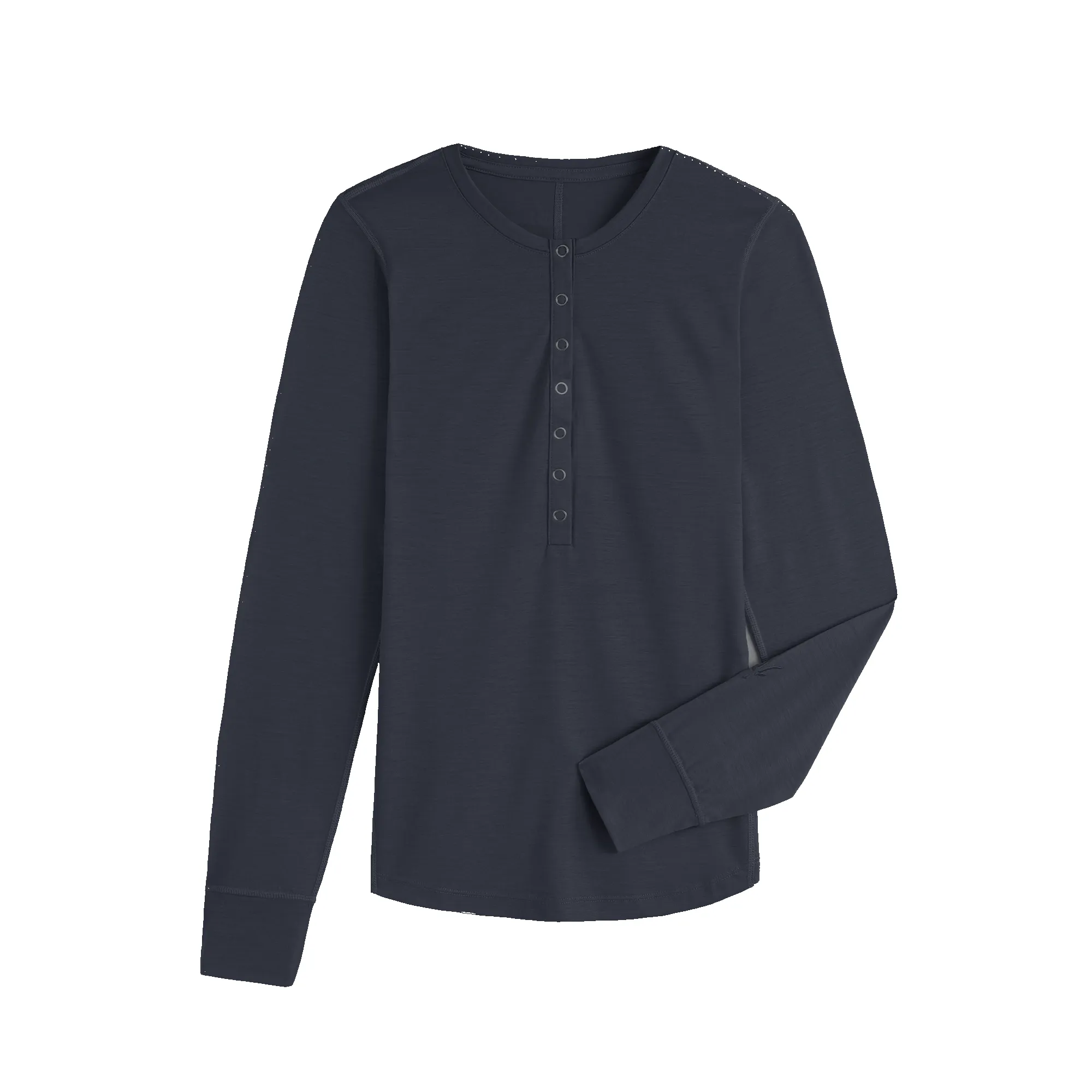 Women's Travel Henley Long Sleeve sold by Ibex product image thumbnail 3