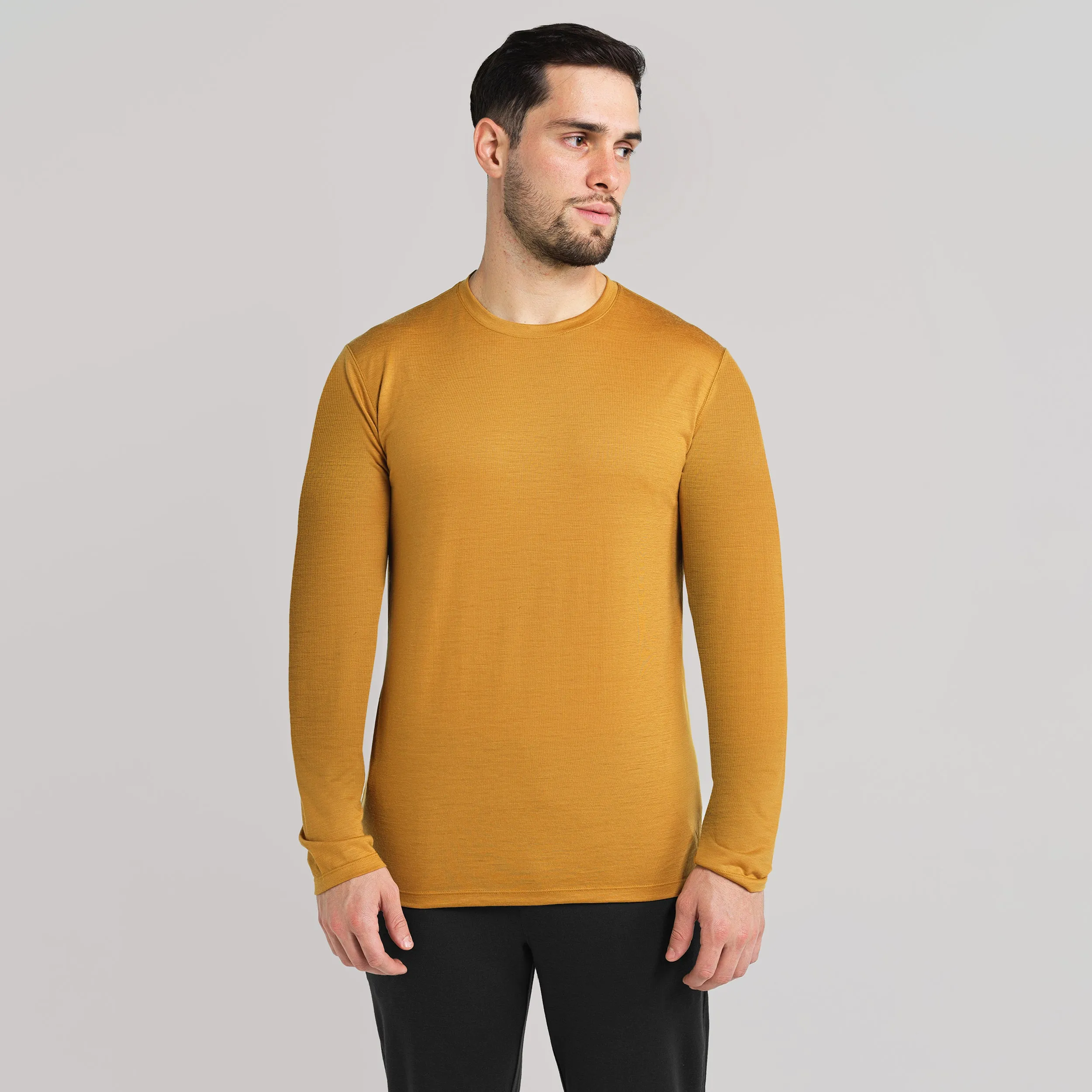 Men's 24 Hour Long Sleeve Crew sold by Ibex product image thumbnail 2