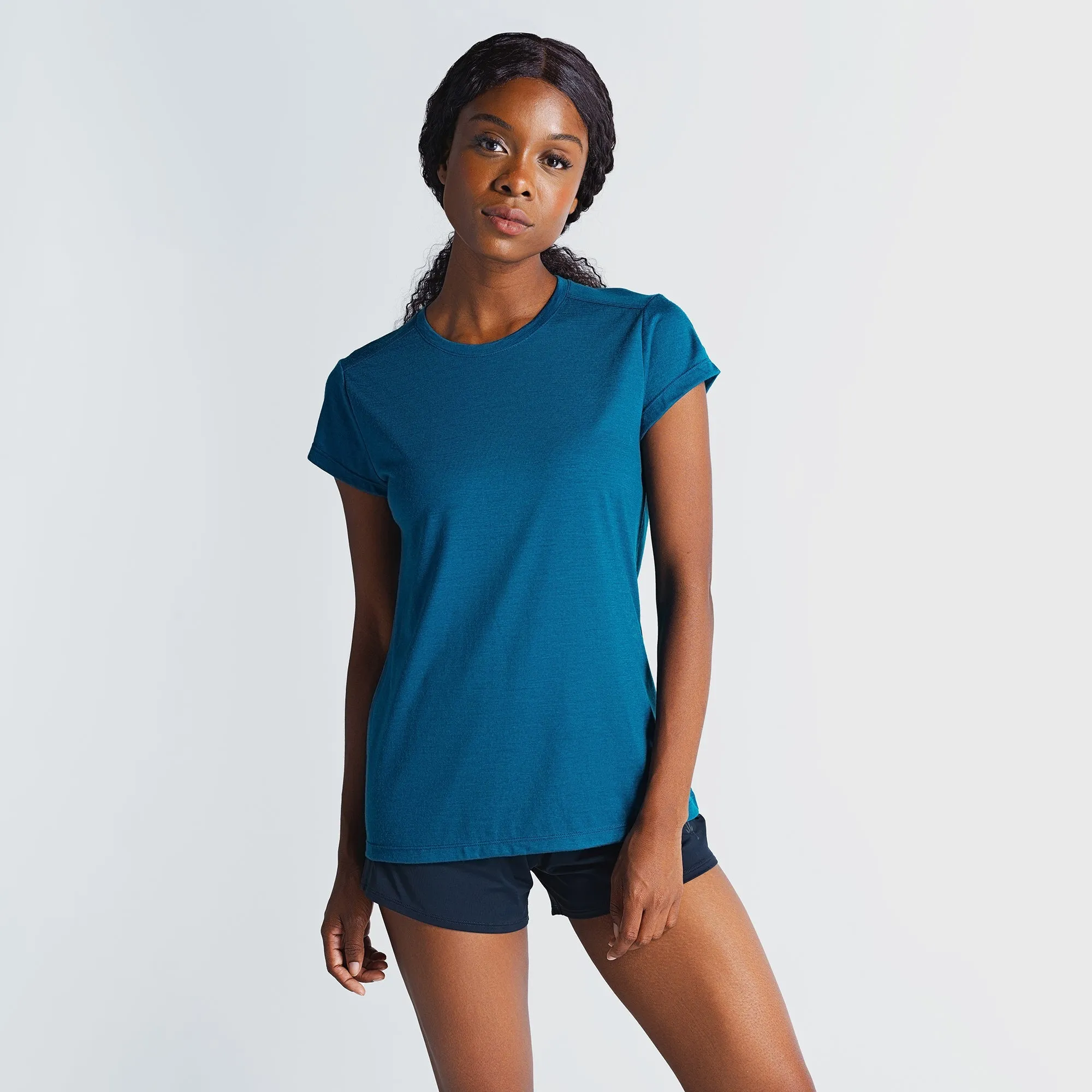 Women's Journey Short Sleeve Crew sold by Ibex product image thumbnail 2