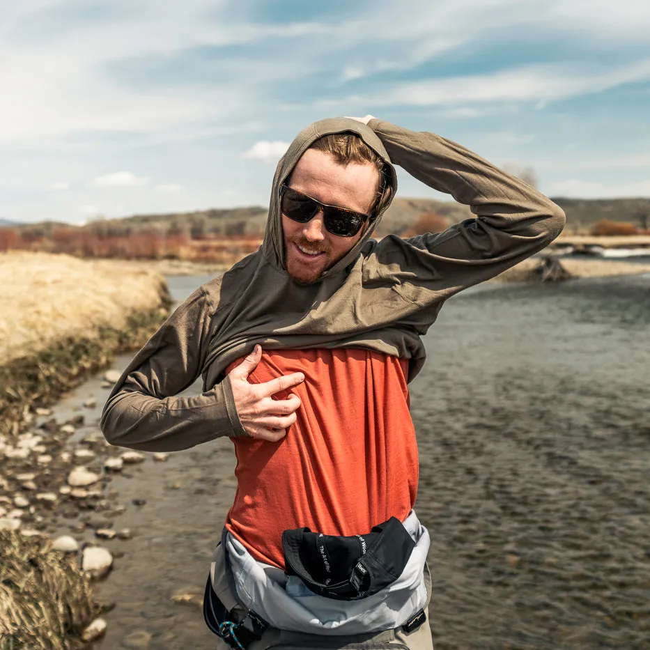 Men's Springbok Sun Hoodie sold by Ibex product image thumbnail 4