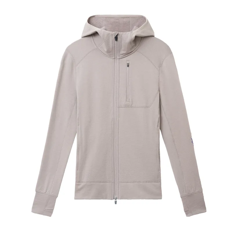 Women's Mammoth Full Zip Hoodie made by Ibex