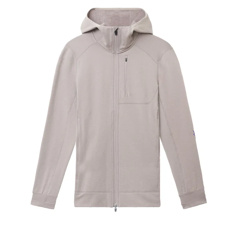 Men's Mammoth Full Zip Hoodie made by Ibex