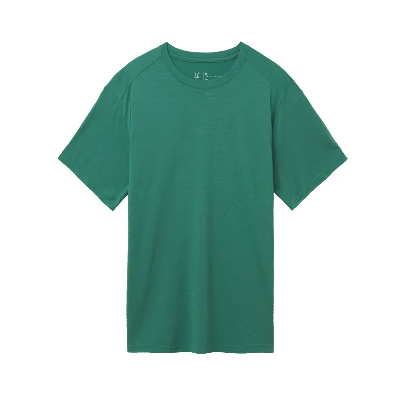 Men's GOAT Short Sleeve Crew made by Ibex