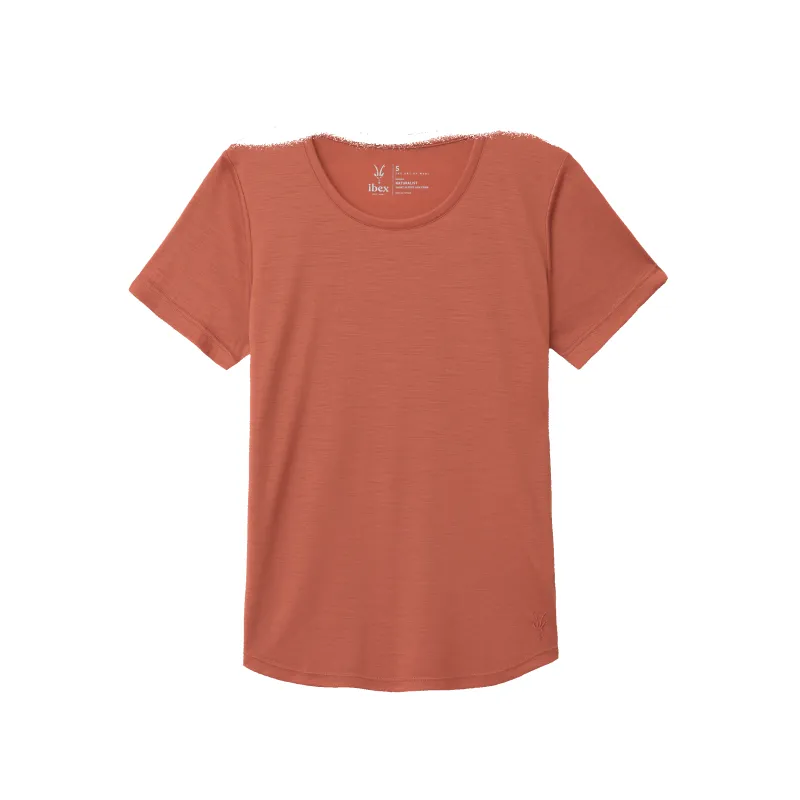 Women's Naturalist Short Sleeve Low Crew made by Ibex