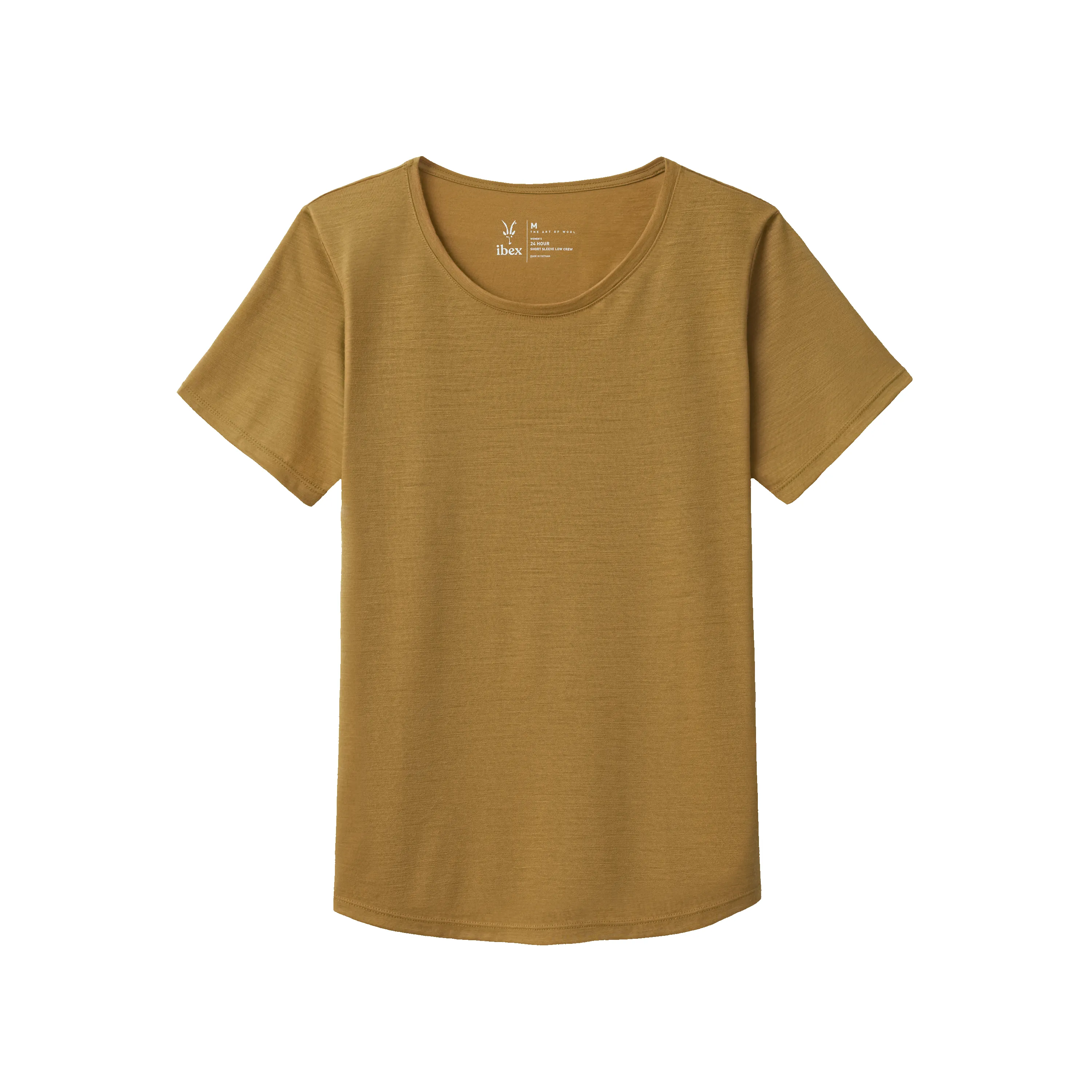 Women's 24 Hour Short Sleeve Low Crew sold by Ibex product image thumbnail 2