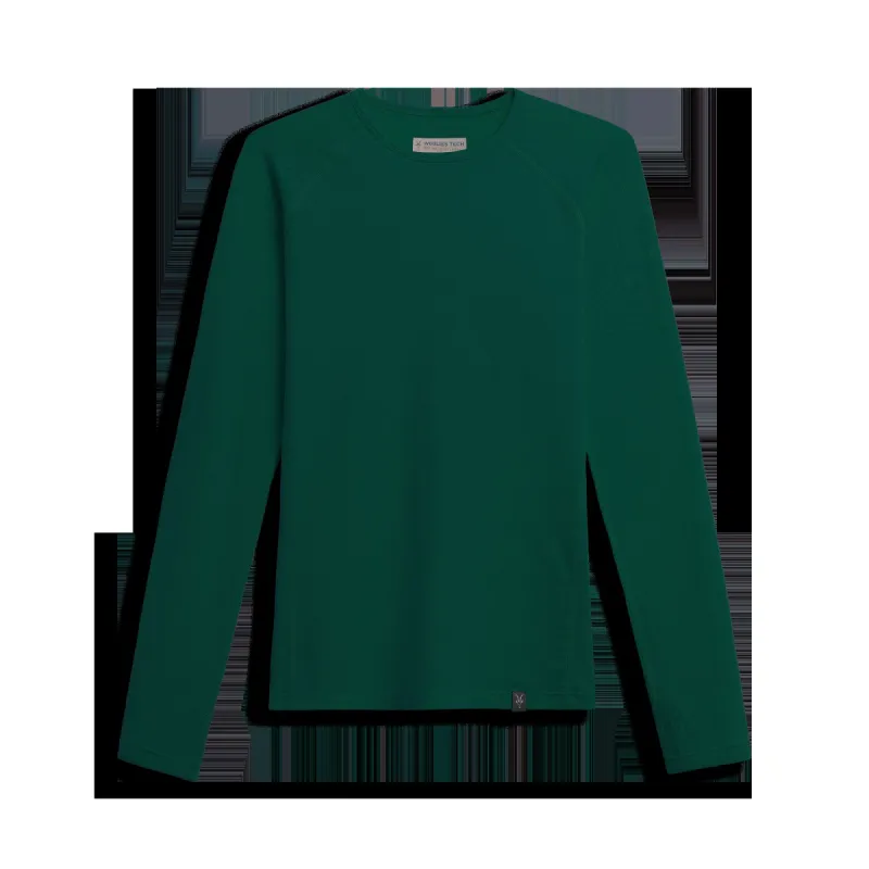 Women's Woolies Tech Long Sleeve Crew sold by Ibex