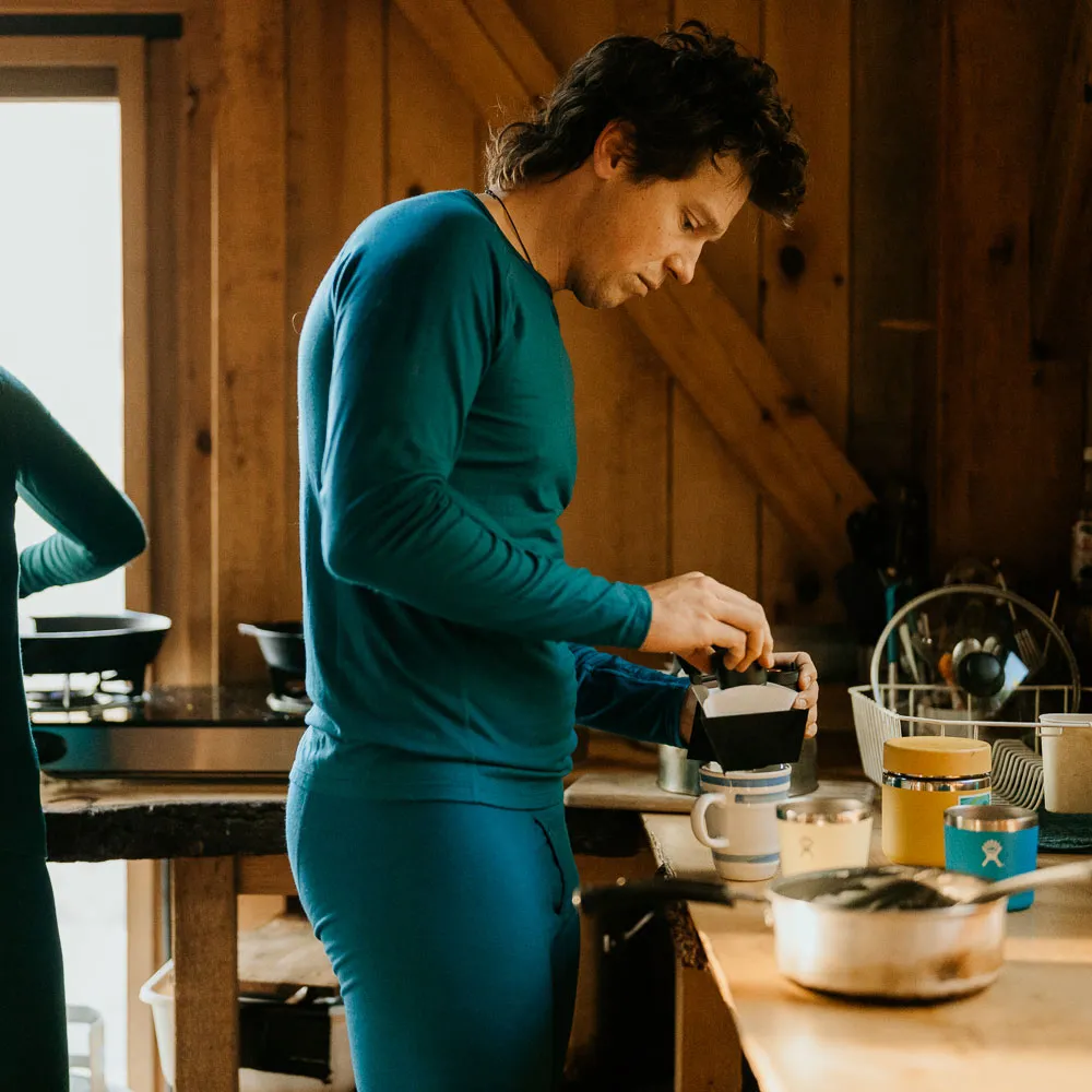 Men's Woolies Tech Long Sleeve Crew sold by Ibex product image thumbnail 4