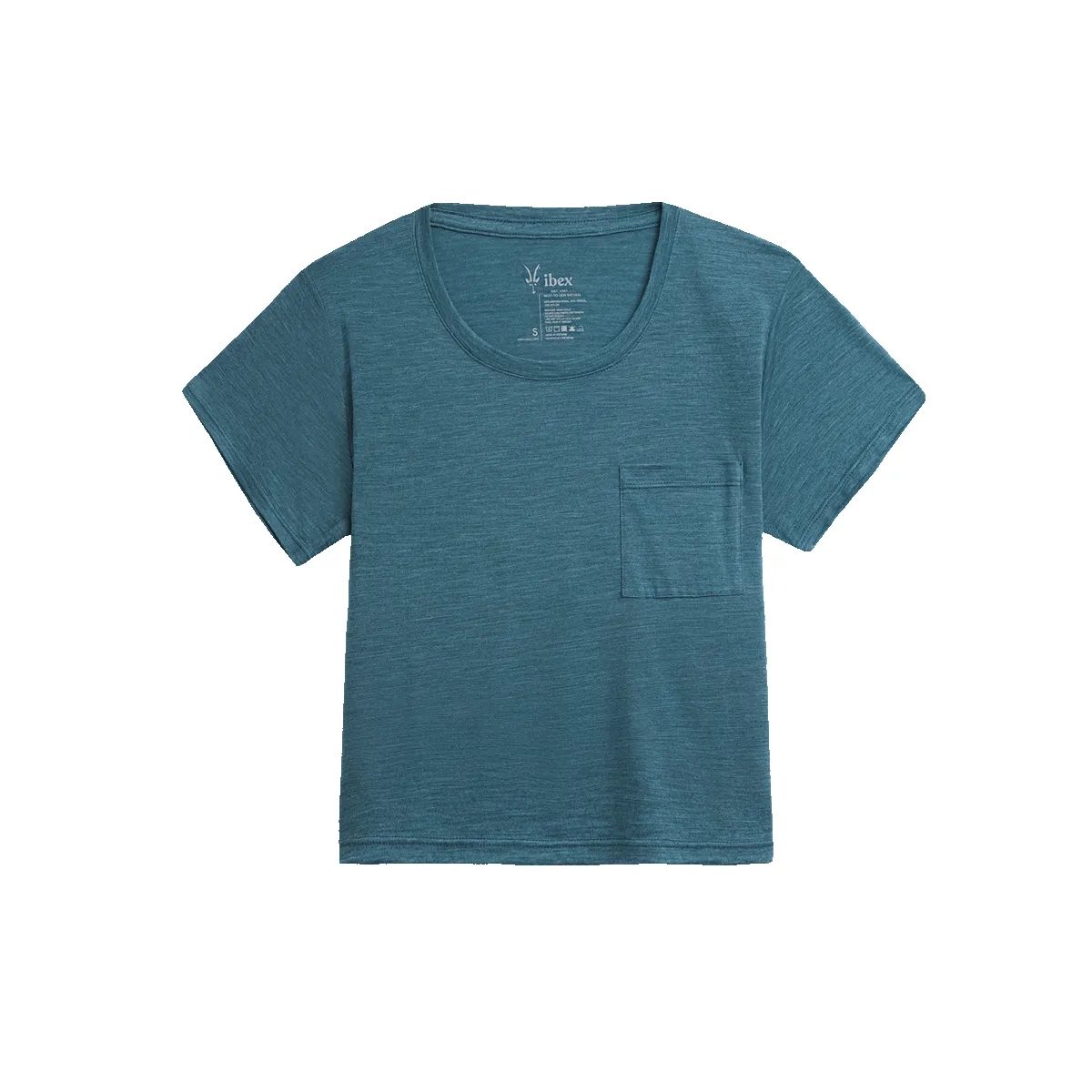 Women's Merino Tencel Pocket Short Sleeve Tee sold by Ibex