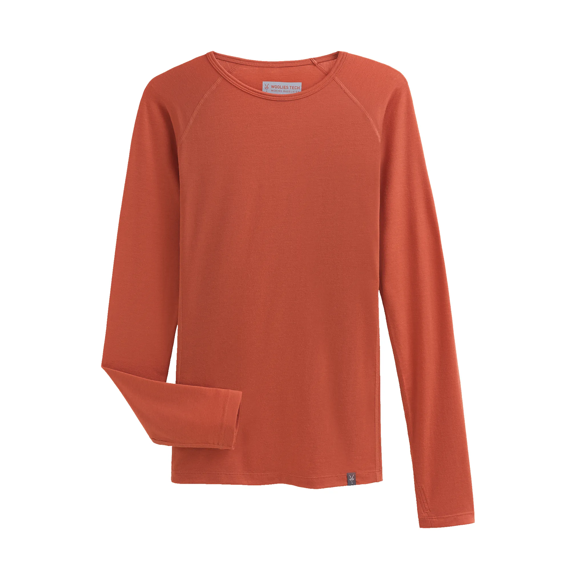 Women's Woolies Tech Long Sleeve Crew sold by Ibex product image thumbnail 3