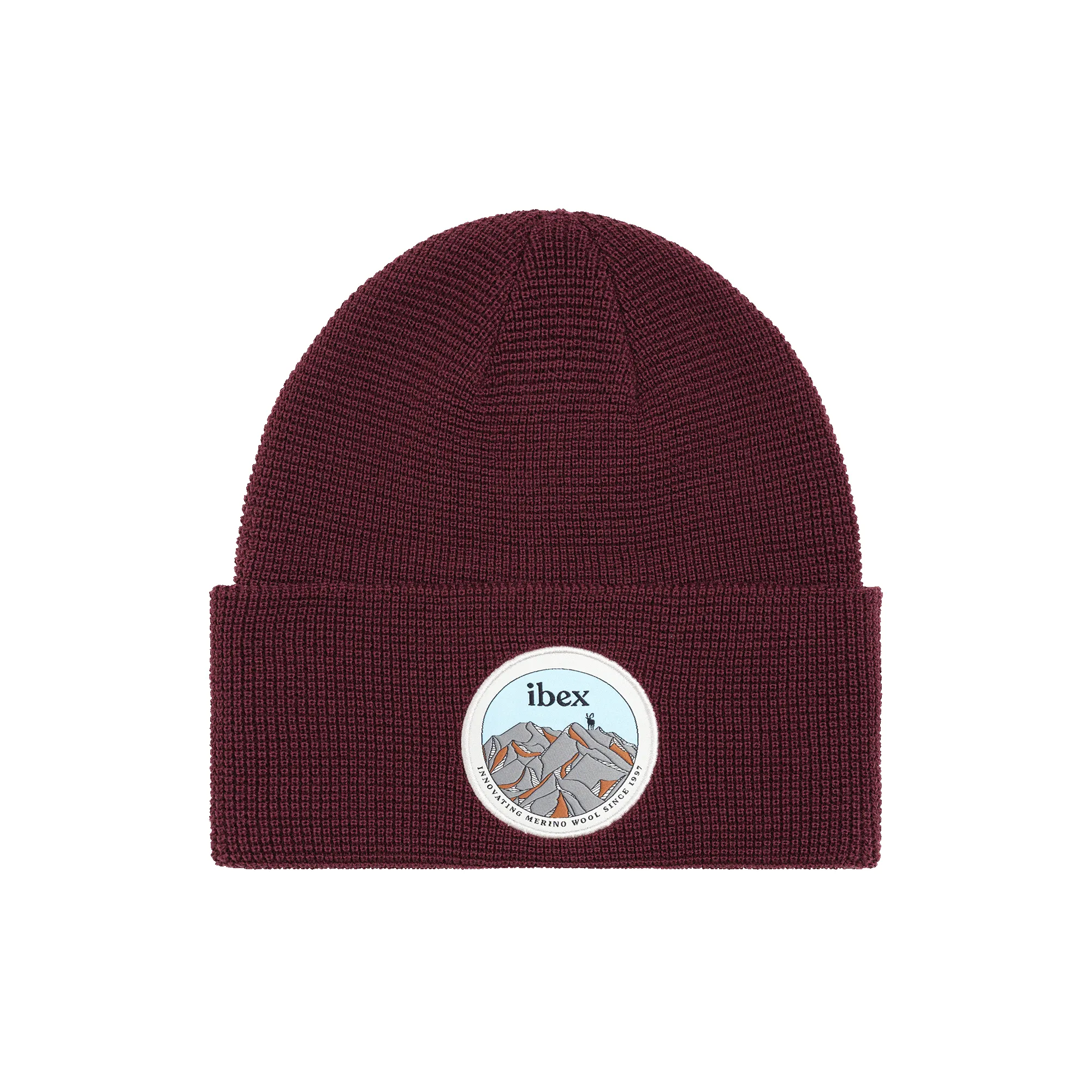 Alpine Waffle Knit Beanie sold by Ibex product image thumbnail 2