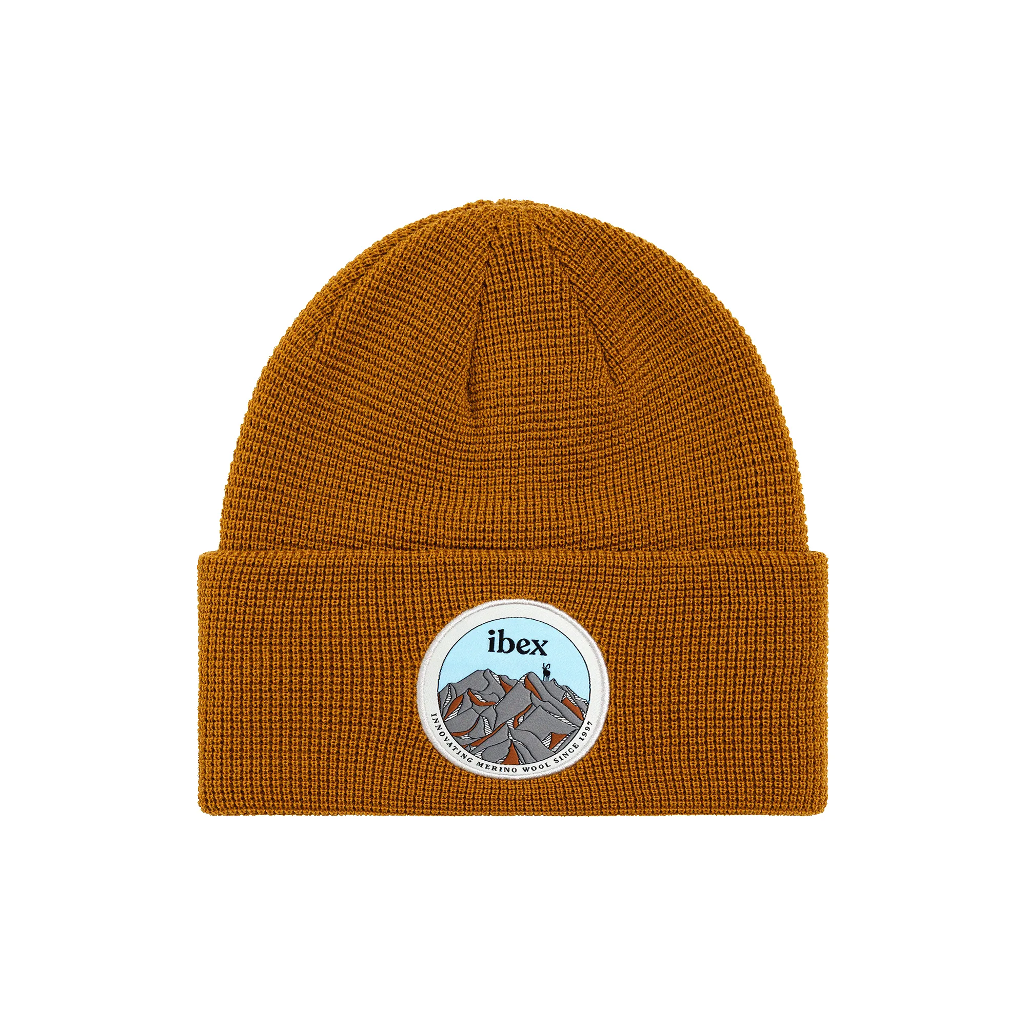 Alpine Waffle Knit Beanie sold by Ibex