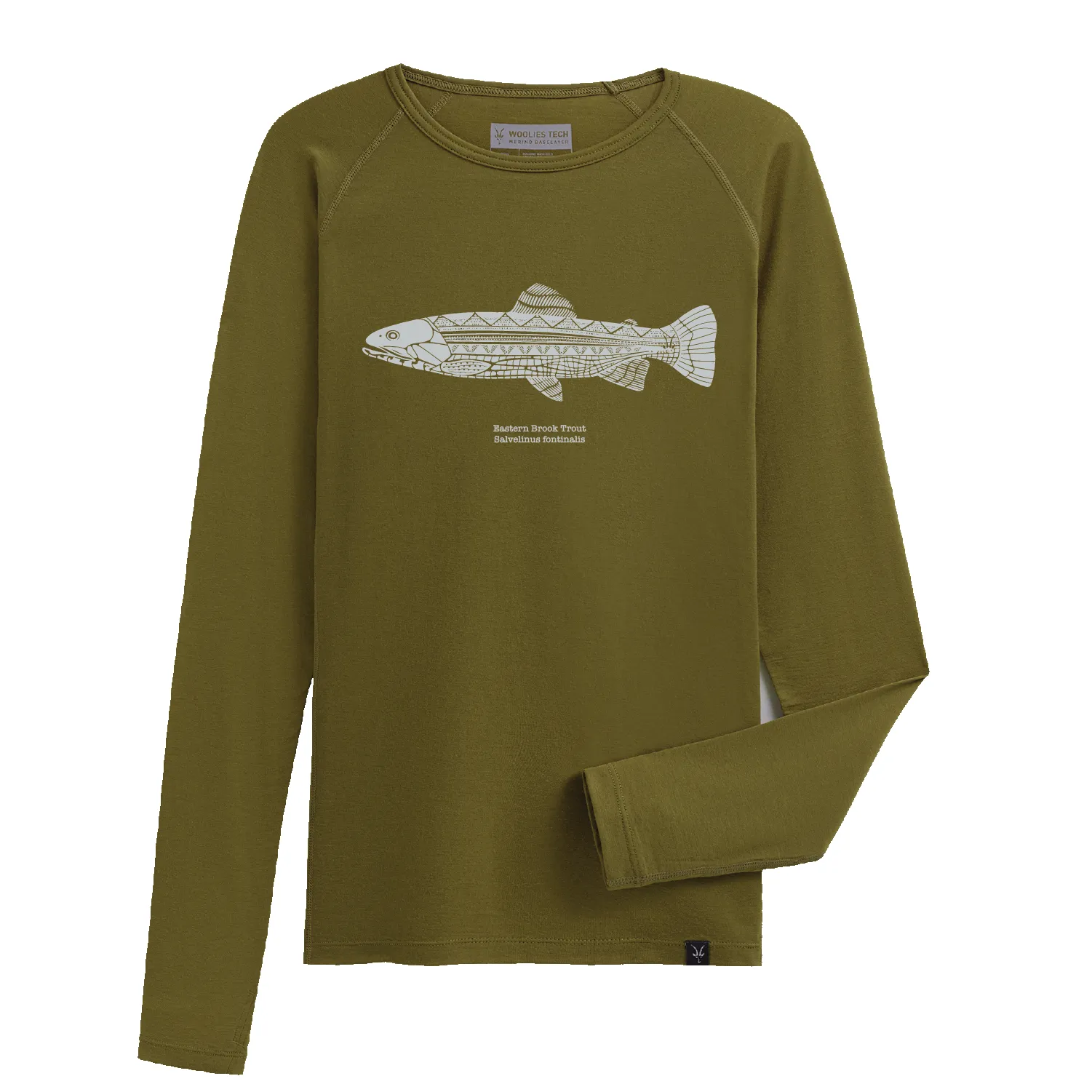 Men's Woolies Tech Long Sleeve Art Crew sold by Ibex product image thumbnail 2