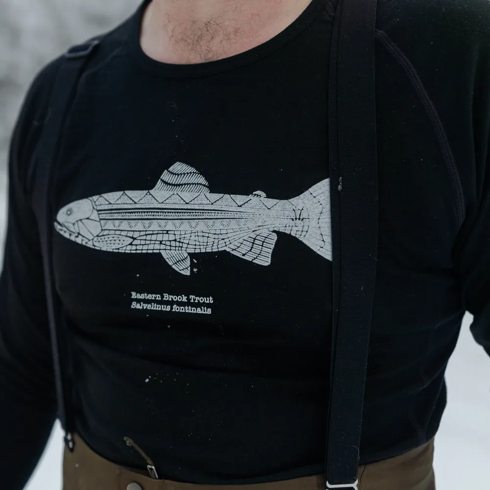 Men's Woolies Tech Long Sleeve Art Crew sold by Ibex product image thumbnail 5