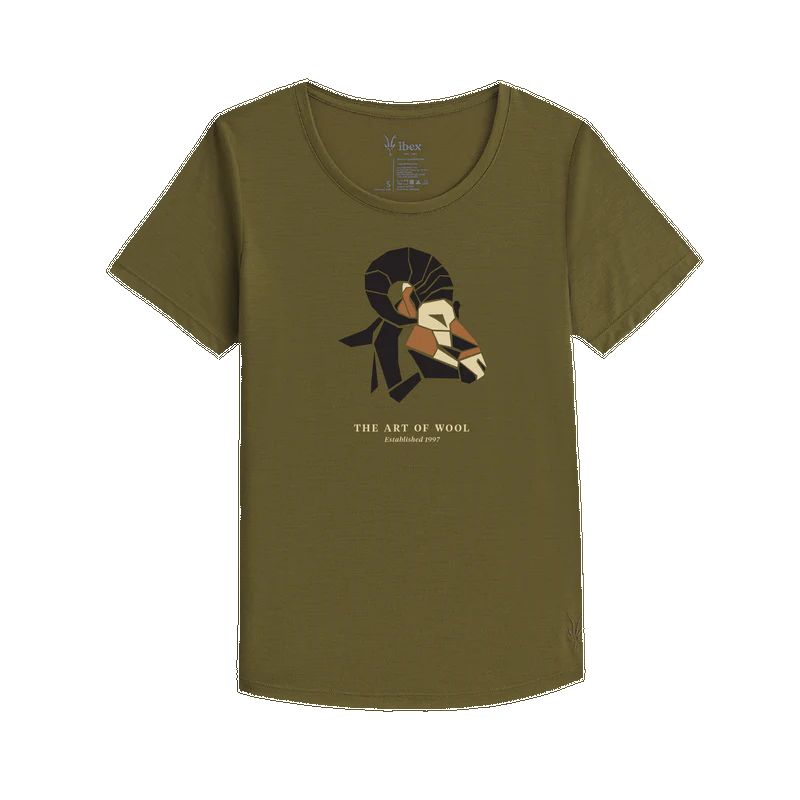 Women's 24 Hour Short Sleeve Scoop Neck Art Tee sold by Ibex