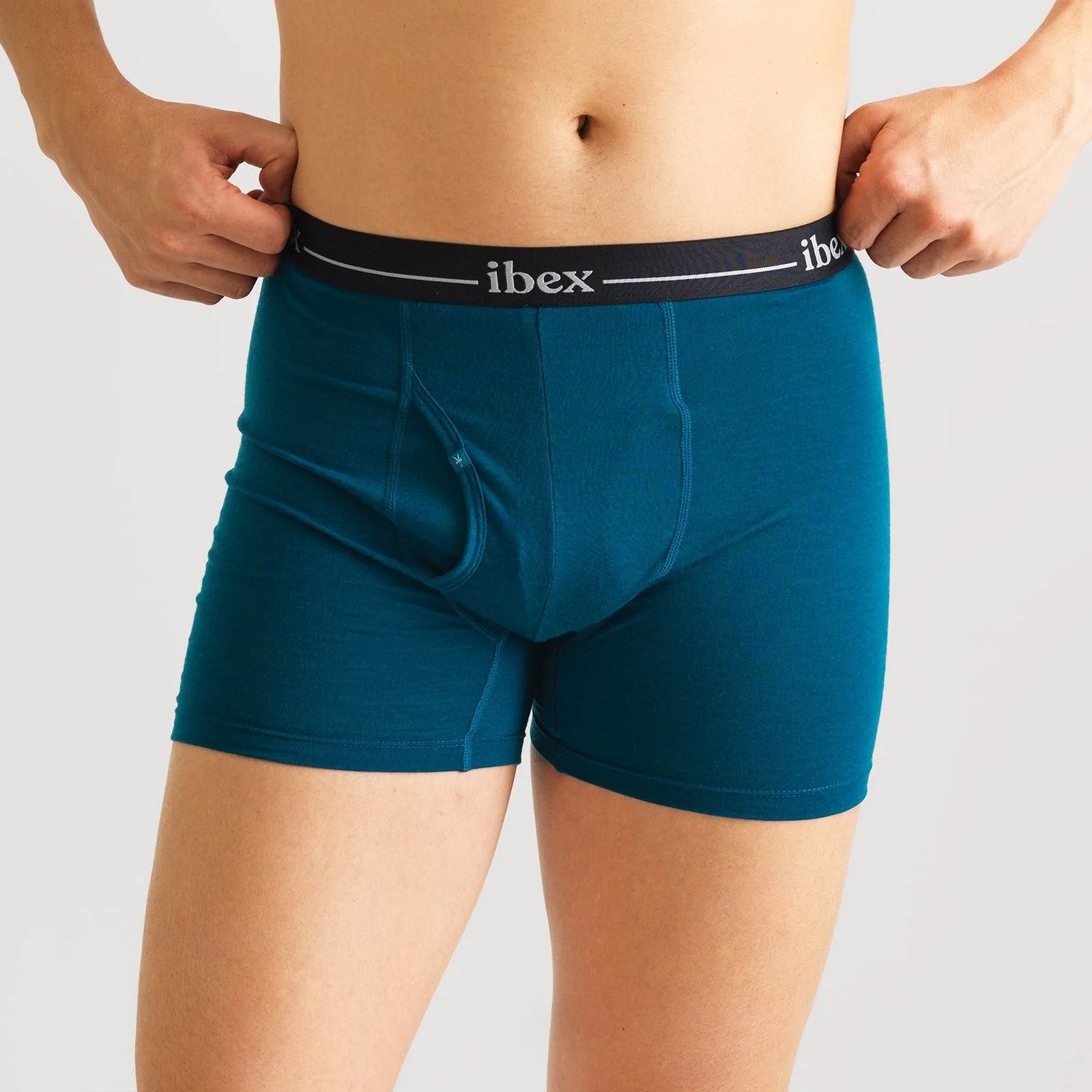 Men's Natural Boxer Brief sold by Ibex product image thumbnail 2
